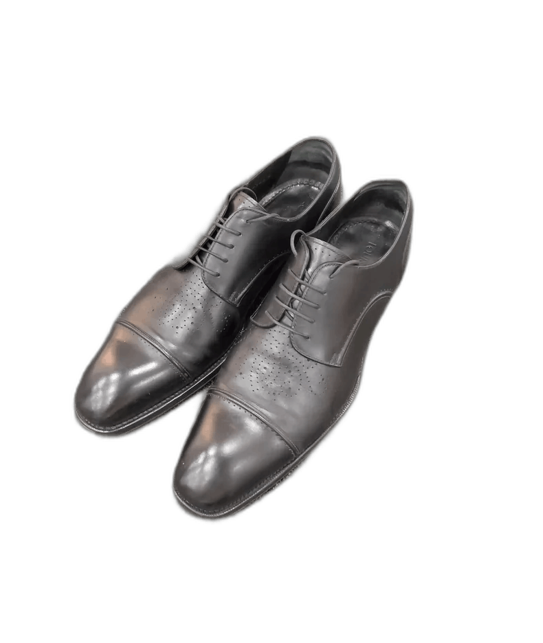 Louis Vuitton Leather Shoes Size 41 in Black, Men's
