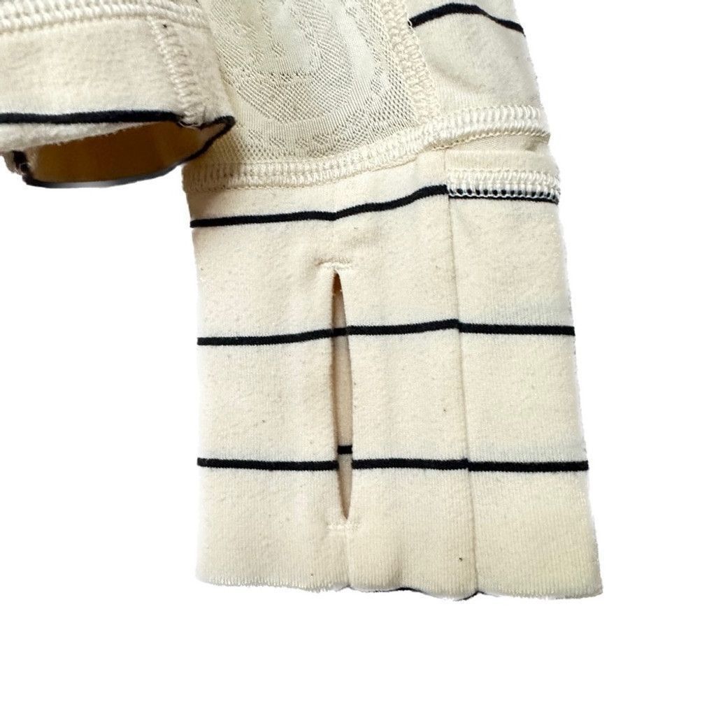 Lululemon Lululemon Star Runner I/2 Zip Lace Ivory Pullover Size 6 Size M / US 6-8 / IT 42-44 - 6 Thumbnail