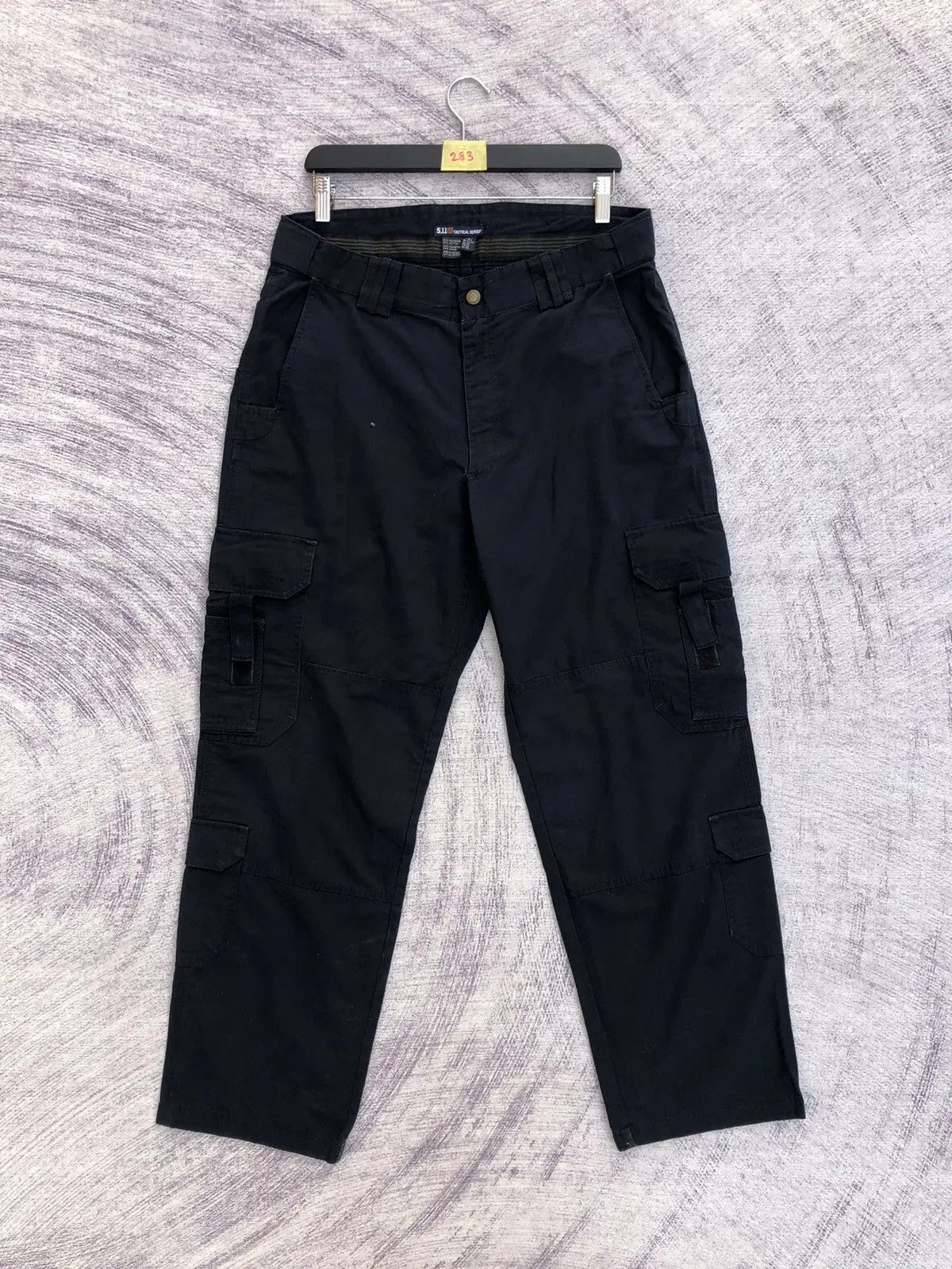 5.11 Very Rare Navy Blue Multipocket Bush Cargo Pants 9 Pocket Size US 33 - 1 Thumbnail