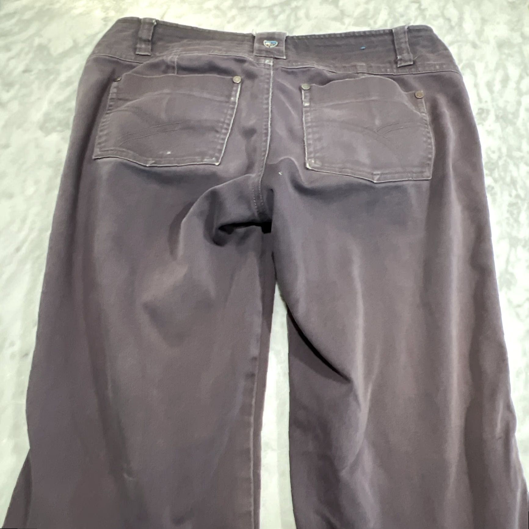 Vintage Kuhl Jeans Pants Women’s Size 4 Purple Eggplant Straight Pockets Regular Gloves? No Size 27" / US 4 / IT 40 - 6 Thumbnail