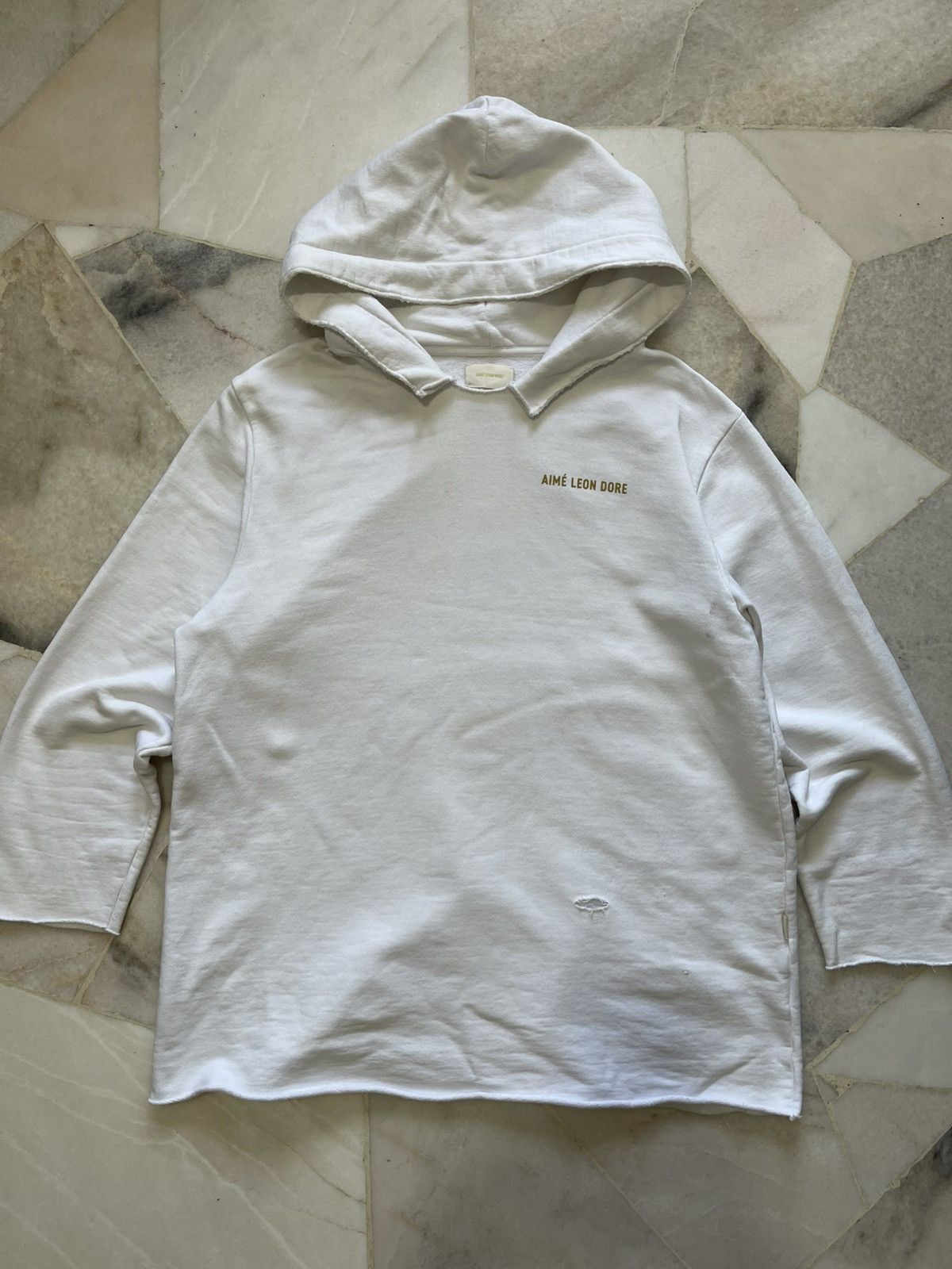 Aime Leon Dore Aime Leon Dore Disstressed Hoodie #99 Size US L / EU 52-54 / 3 - 5 Thumbnail