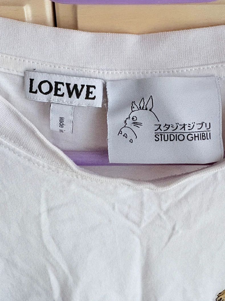 Loewe LOEWE White short sleeve co-branded with Dragon Cat Size M / US 6-8 / IT 42-44 - 3 Thumbnail