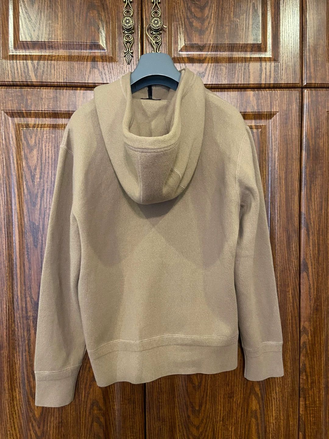 Tom Ford Tom Ford Cashmere Blend Leather Pocket Hoodie M New Size US M / EU 48-50 / 2 - 2 Thumbnail