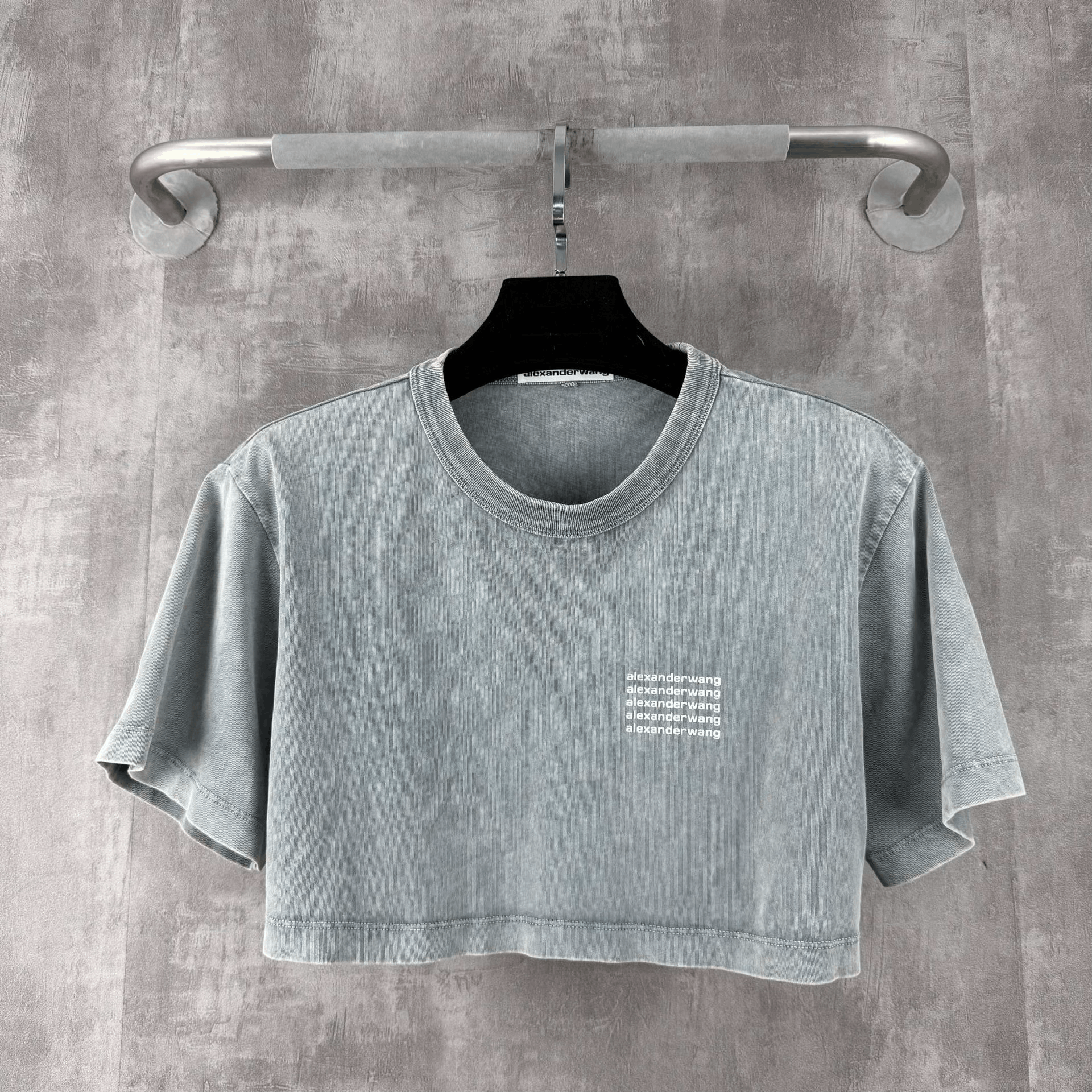 Alexander Wang Alexander Wang Washed Logo Short Sleeve T-shirt Size XS / US 0-2 / IT 36-38 - 1 Thumbnail