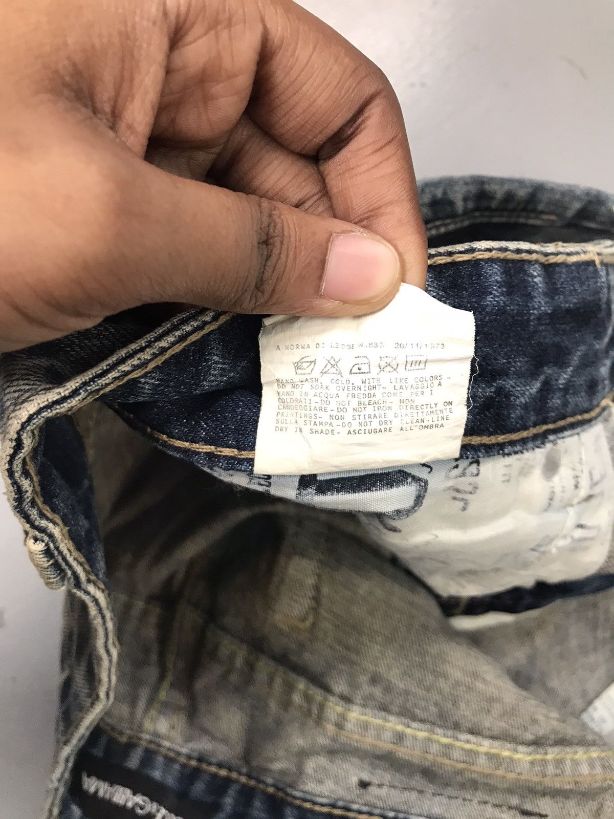 Dolce & Gabbana Vintage faded dolce & gabbana distressed denim Size US 34 / EU 50 - 11 Thumbnail