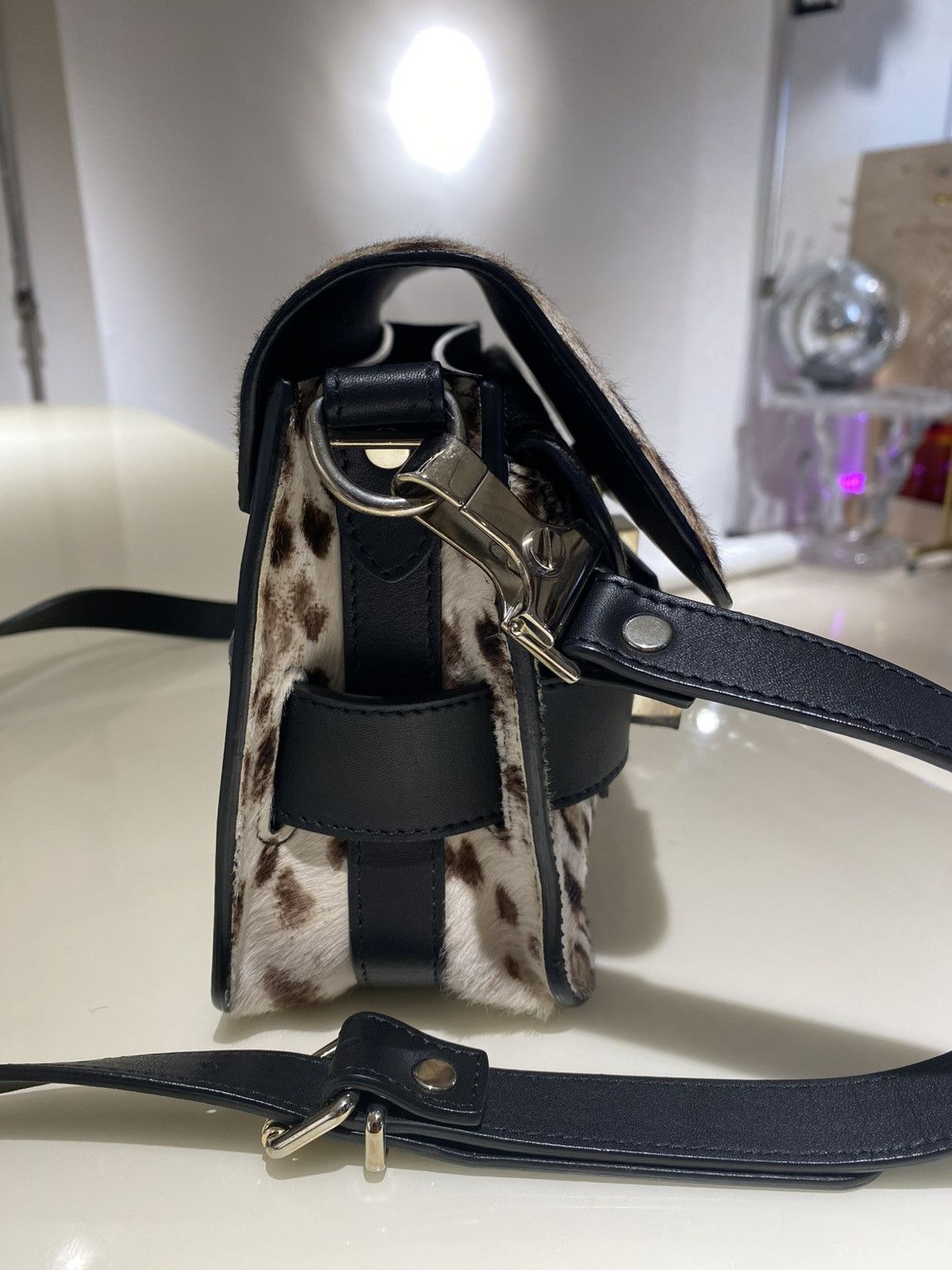 Proenza Schouler Proenza Calf Hair Leopard Mini PS11 Classic Shoulder bag Size ONE SIZE - 5 Thumbnail