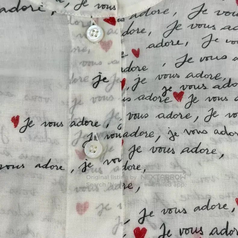 Dior Dior White love letter full-printed bee embroidery long sh Size XXS / US 00 / IT 34 - 7 Thumbnail