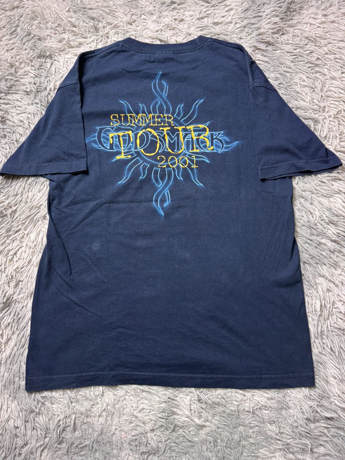 Band Tees Vintage Godsmack Summer Tour 2001 Size US L / EU 52-54 / 3 - 6 Thumbnail