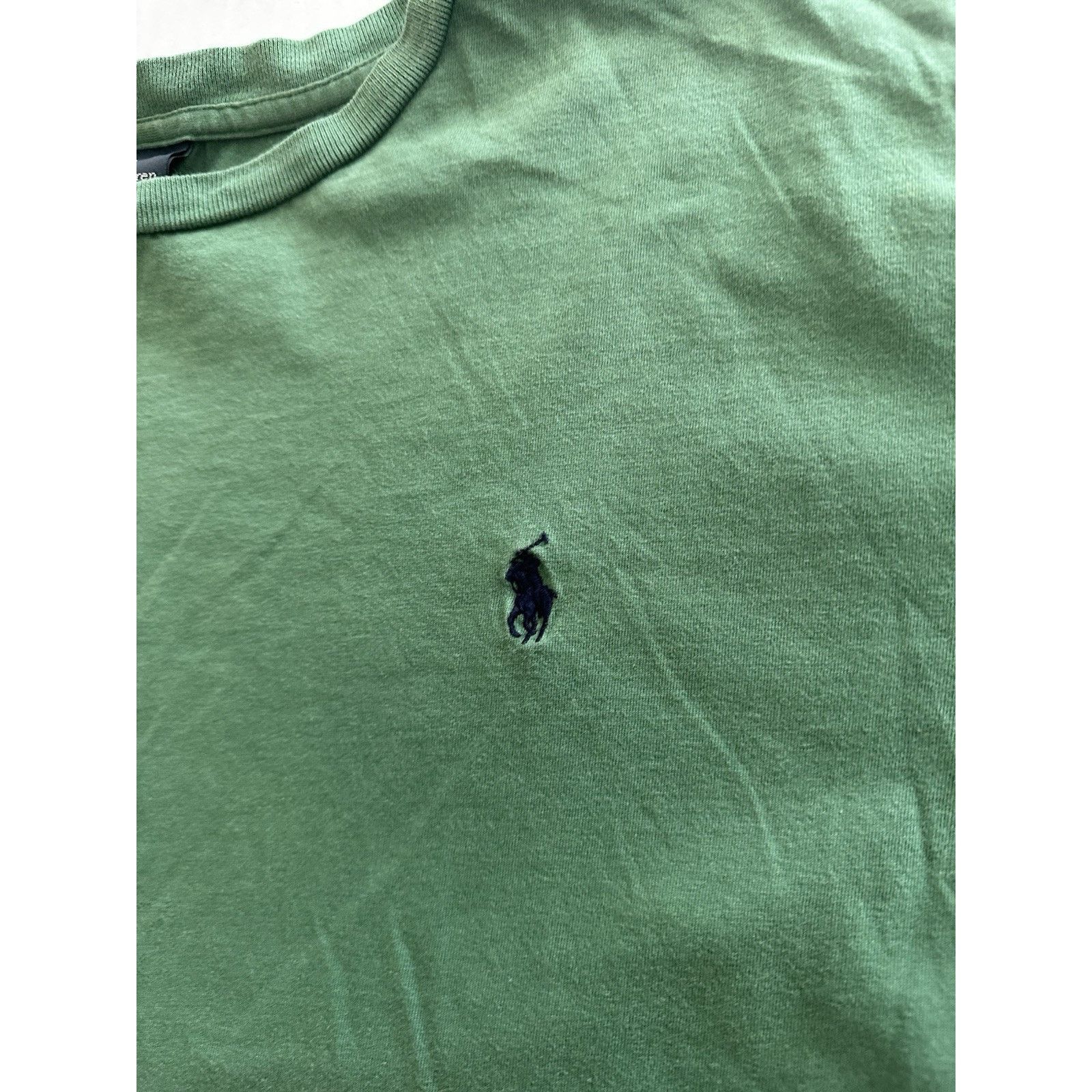 Polo Ralph Lauren Polo Ralph Lauren T-Shirt Green Sz L 100% Cotton Pony Preppy Size US L / EU 52-54 / 3 - 2 Thumbnail