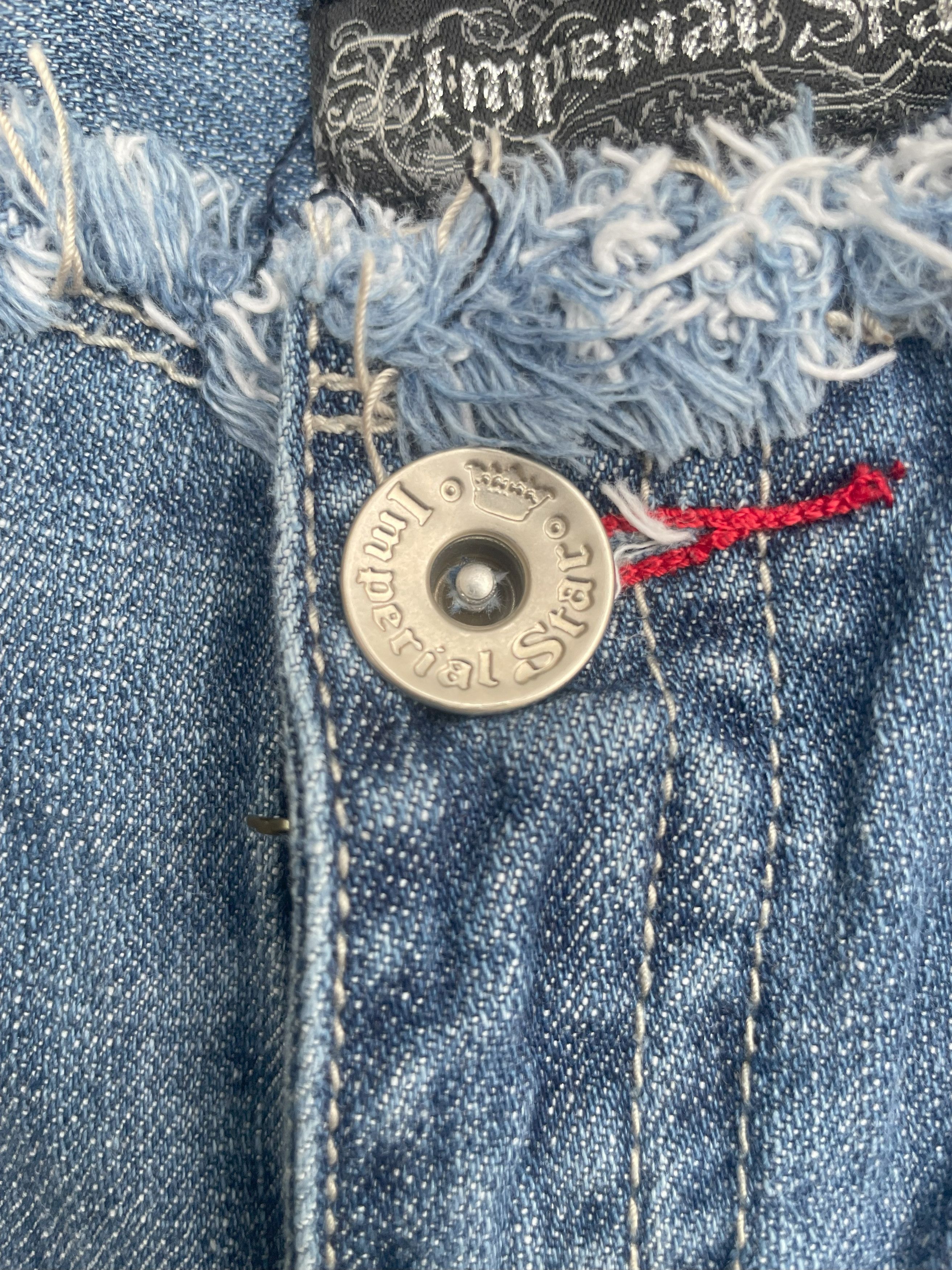 Imperial Imperial Star Flare Distresed Denim Size 33" - 13 Thumbnail