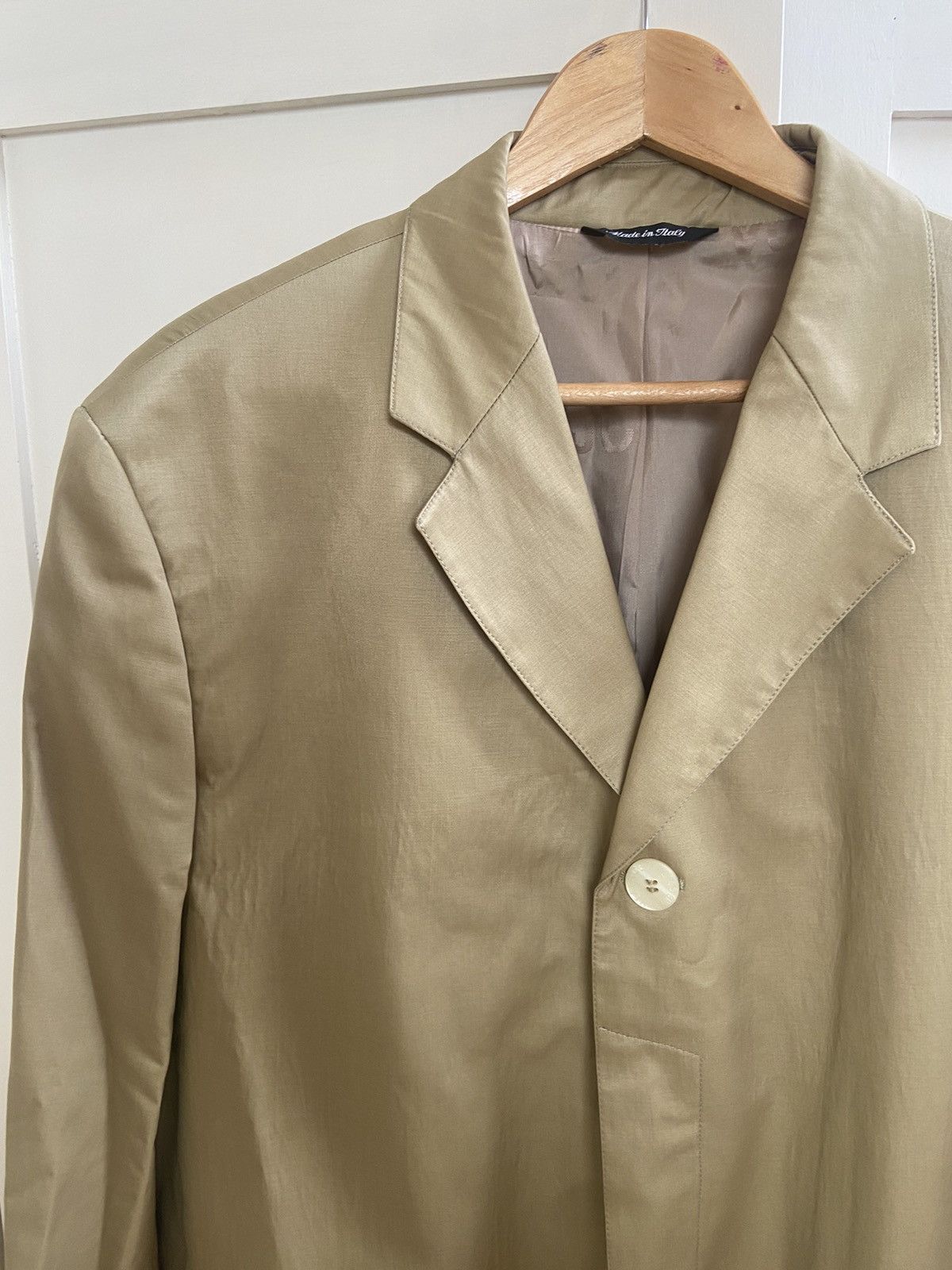 Versace 1990s Gold Four-Button Blazer Size US M / EU 48-50 / 2 - 2 Thumbnail