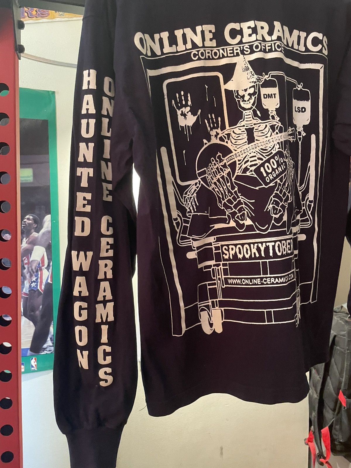 Haunted Mound ONLINE CERAMICS Haunted Wagon Coroners Office Tee Size US S / EU 44-46 / 1 - 3 Thumbnail
