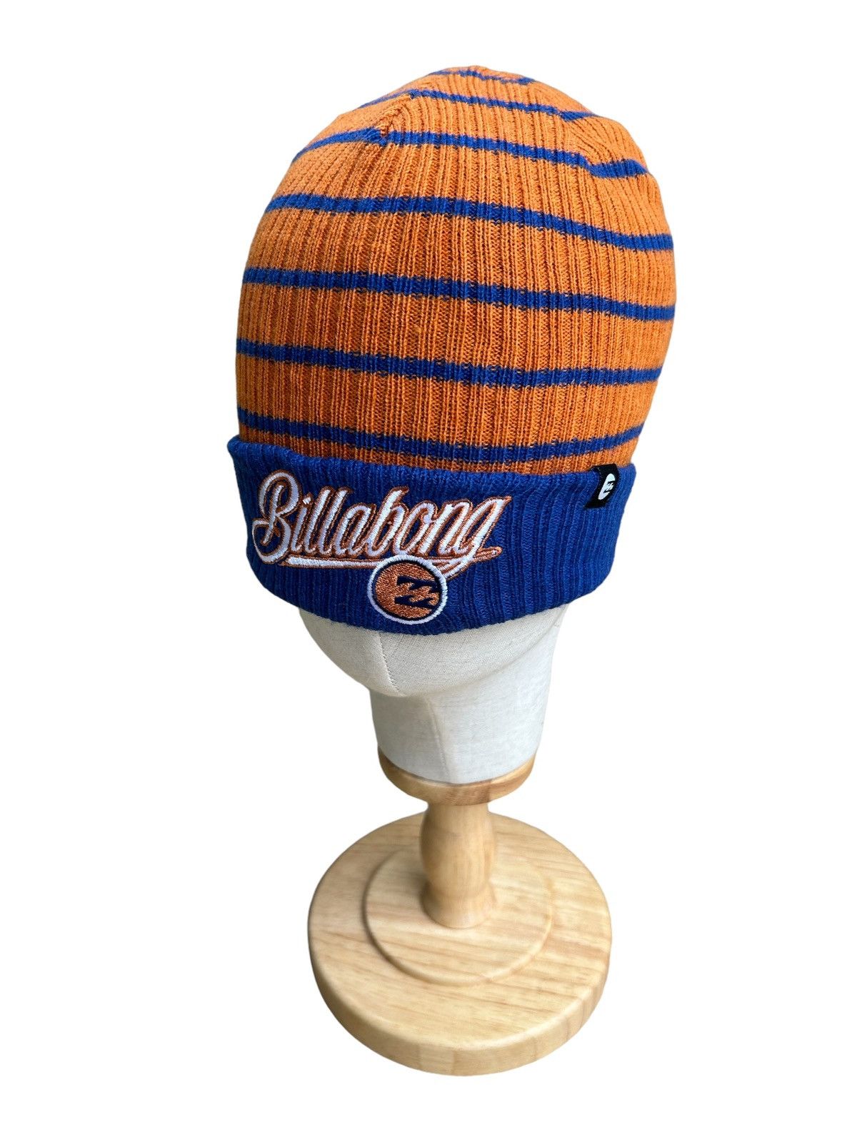 Japanese Brand × Kapital × Vintage Billabong Orange Beanie Hats ☠️ Size ONE SIZE - 3 Thumbnail