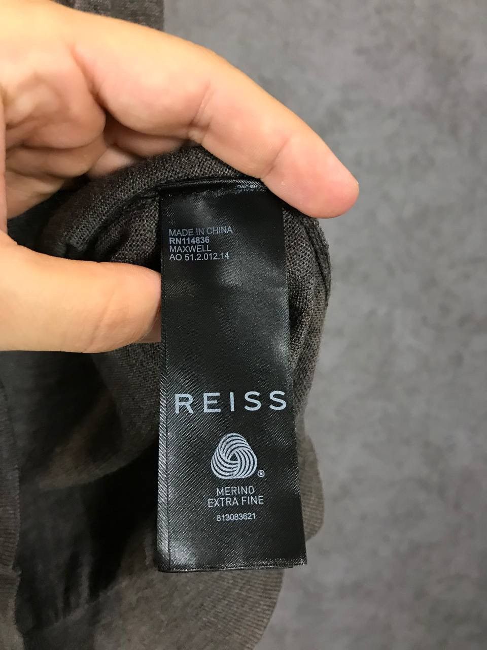 Reiss Reiss merino wool polo tee Size US XS / EU 42 / 0 - 5 Thumbnail