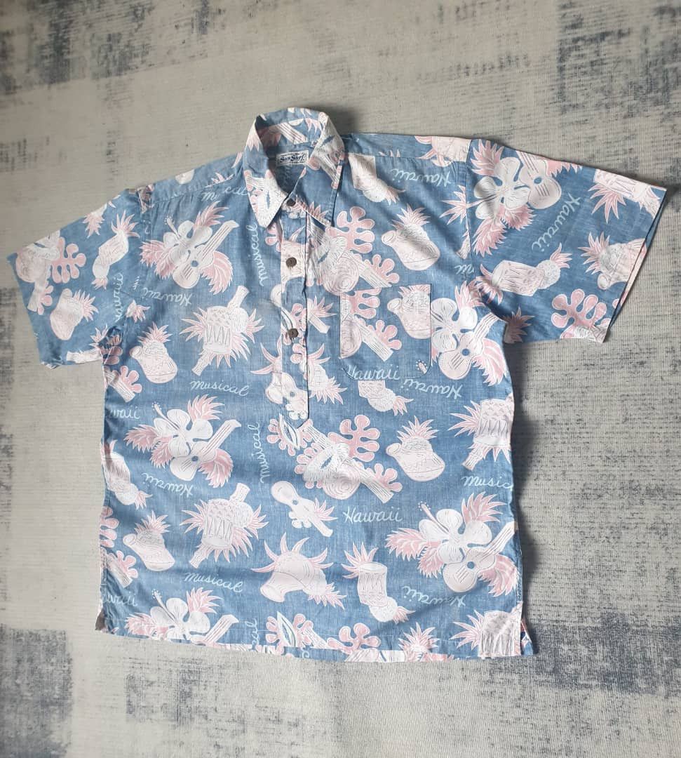 Sugar Cane Sun Surf Japanese brand toyo enterprise Hawaiian shirt Size US M / EU 48-50 / 2 - 6 Thumbnail