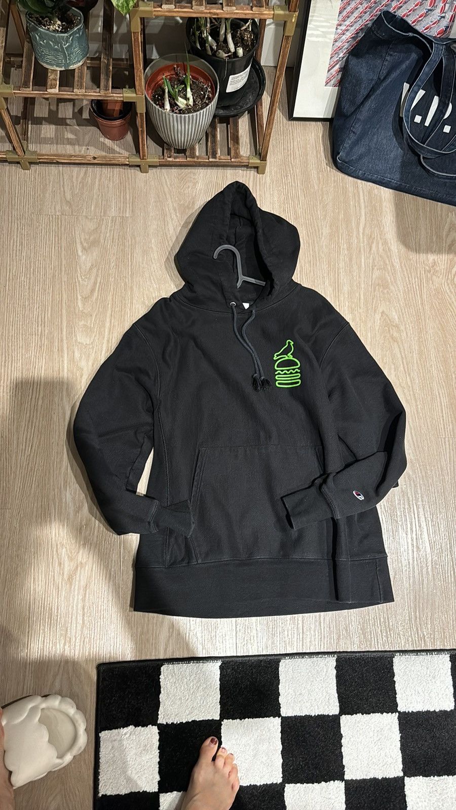 Champion × Staple Champion Sweatshirt Hoodie Staple Shake Shack Uber Eats Size US L / EU 52-54 / 3 - 1 Thumbnail