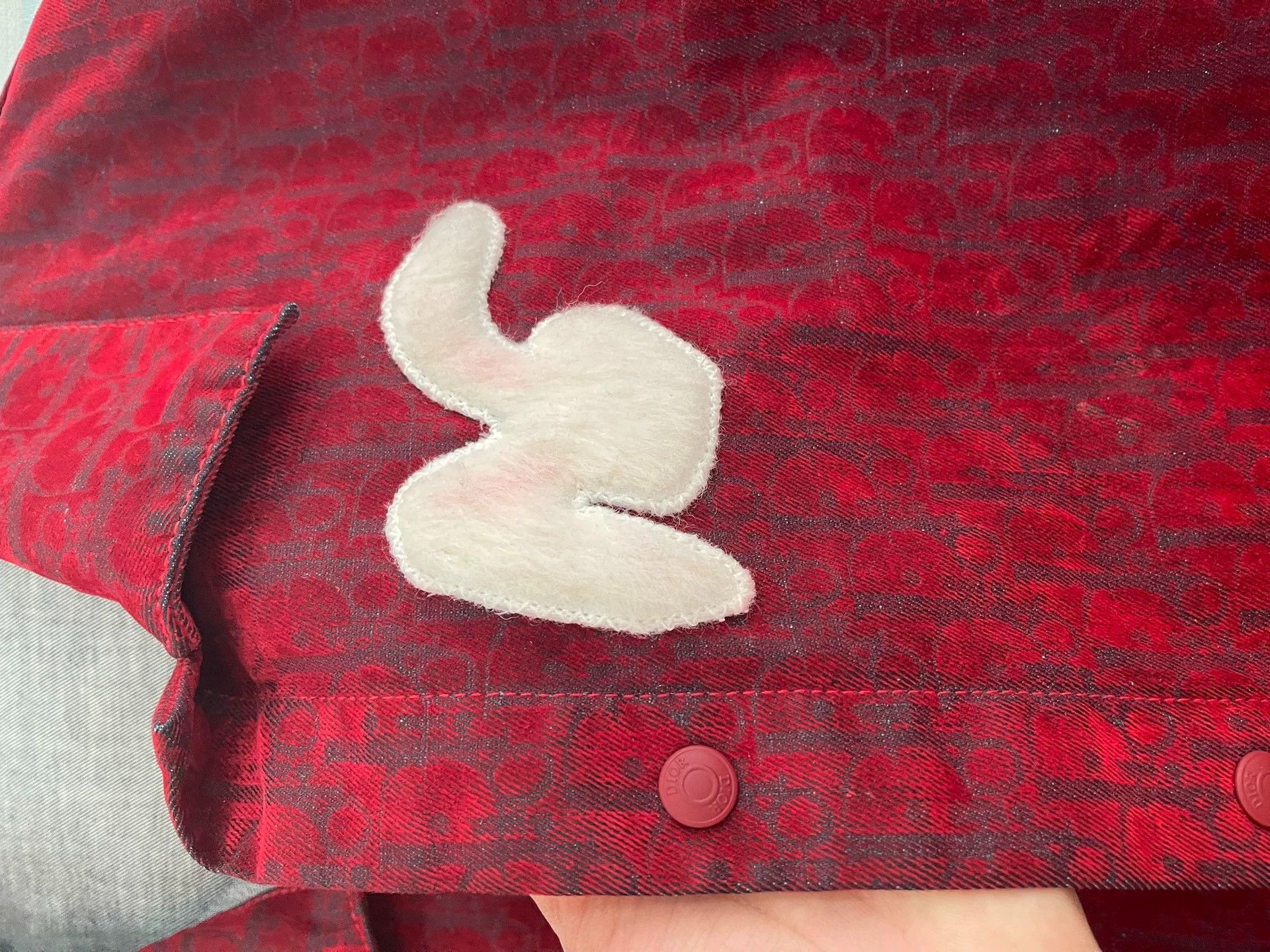 Dior Dior Flocked All-Over Logo New Jacket 54 Size US L / EU 52-54 / 3 - 5 Thumbnail