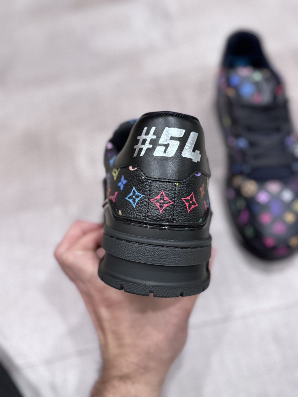 Louis Vuitton LV x TM LV Trainer Sneaker Size US 7 / EU 40 - 7 Thumbnail