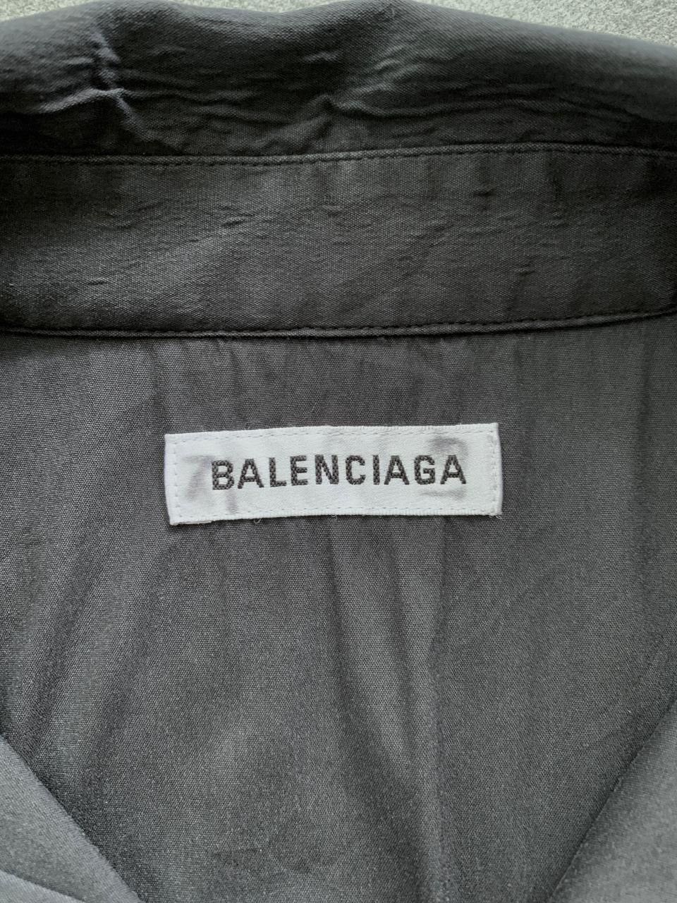 Balenciaga FREE TAX! Faded Embroidery Formal Shirt Size US M / EU 48-50 / 2 - 7 Thumbnail