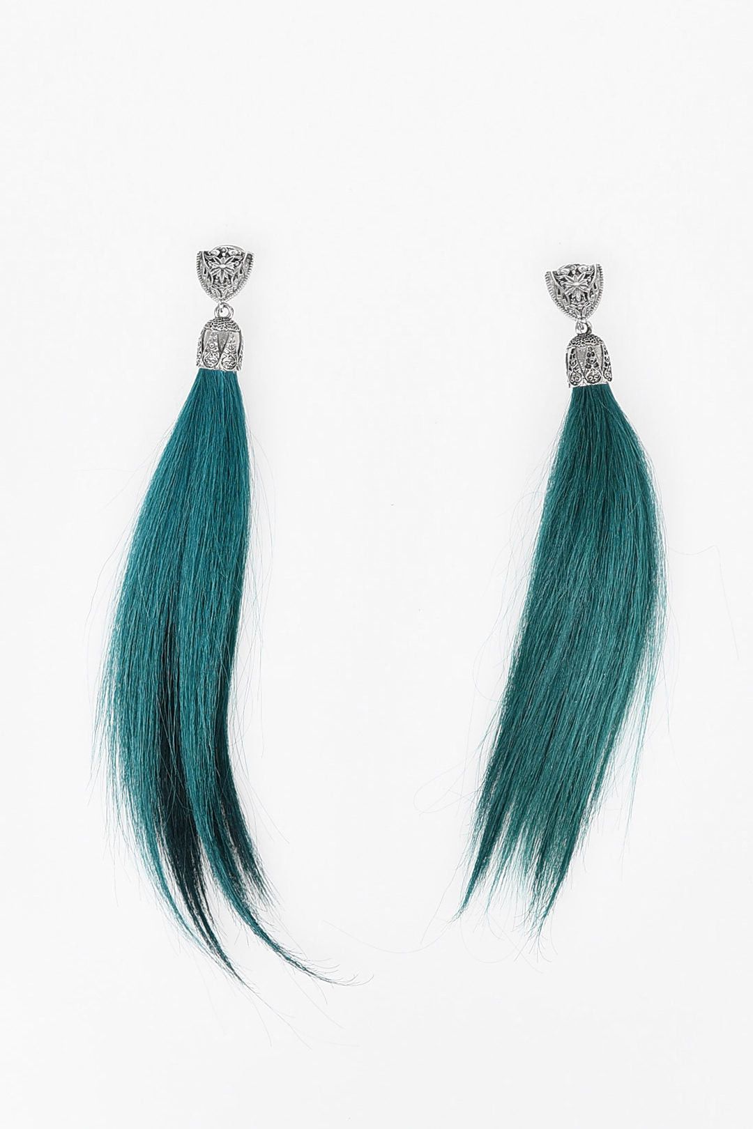 Dsquared2 Mixed Leather Earrings Size ONE SIZE - 1 Thumbnail