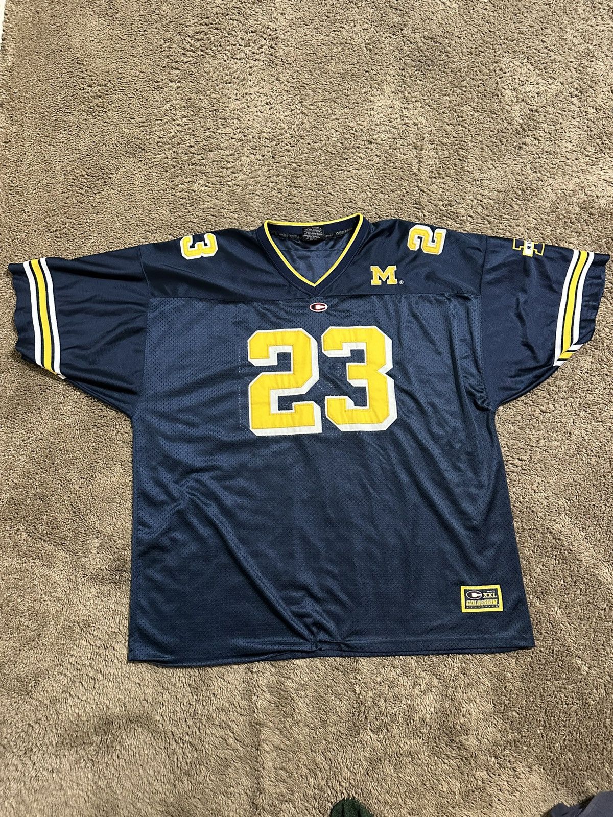 NCAA × Vintage Vintage NCAA Michigan Wolverines jersey 90s size 2XL Size US XXL / EU 58 / 5 - 5 Thumbnail