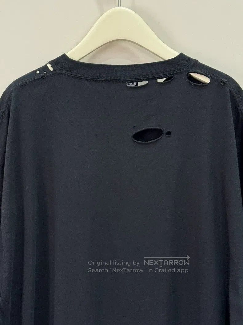 Balenciaga Balenciaga Destroyed print slogan short-sleeved shirt Size US S / EU 44-46 / 1 - 5 Thumbnail