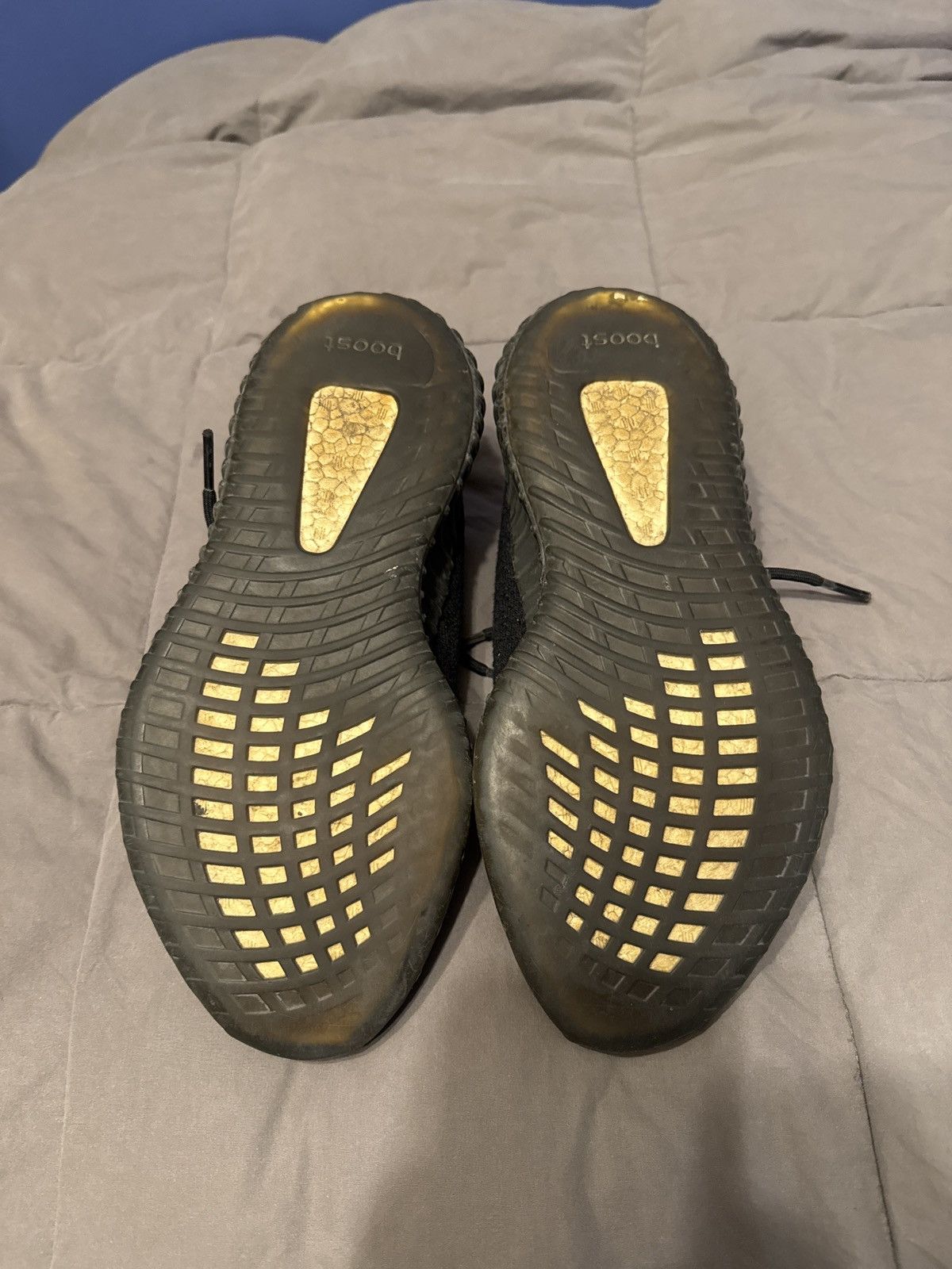 Adidas Yeezy Boost 350 V2 Core Black Copper Size US 10 / EU 43 - 5 Thumbnail