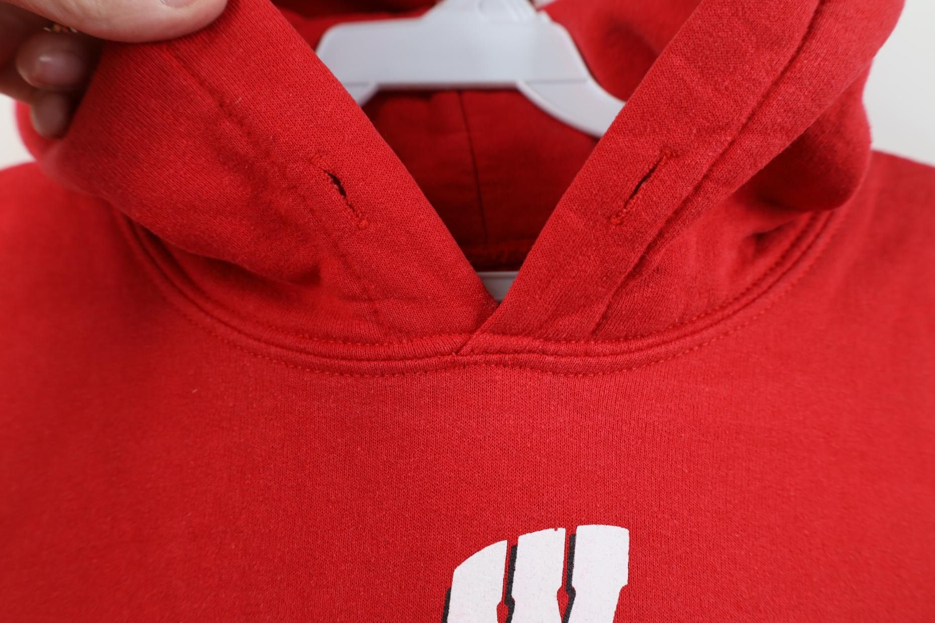 Vintage Vintage 90s Y2K University of Wisconsin Hoodie Sweatshirt Size US S / EU 44-46 / 1 - 4 Thumbnail