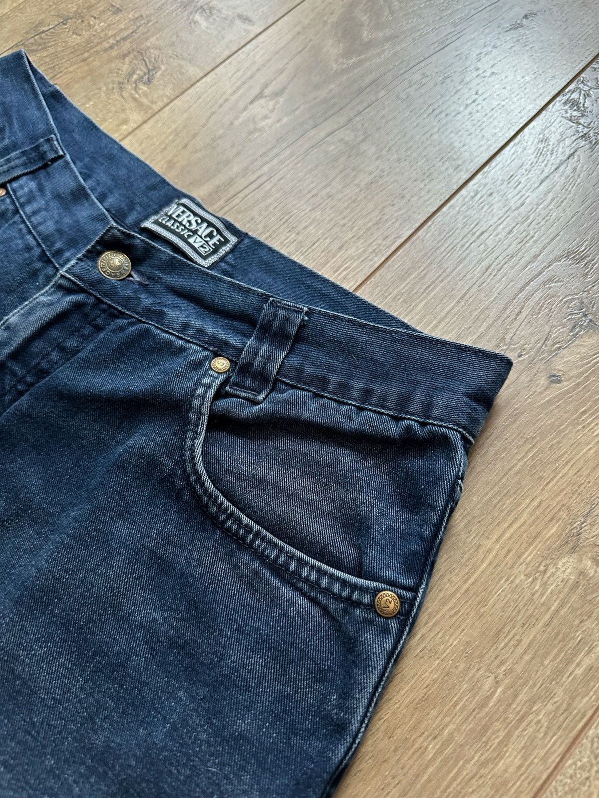 Versace × Vintage Versace Classic V2 Jeans Size US 34 / EU 50 - 5 Thumbnail