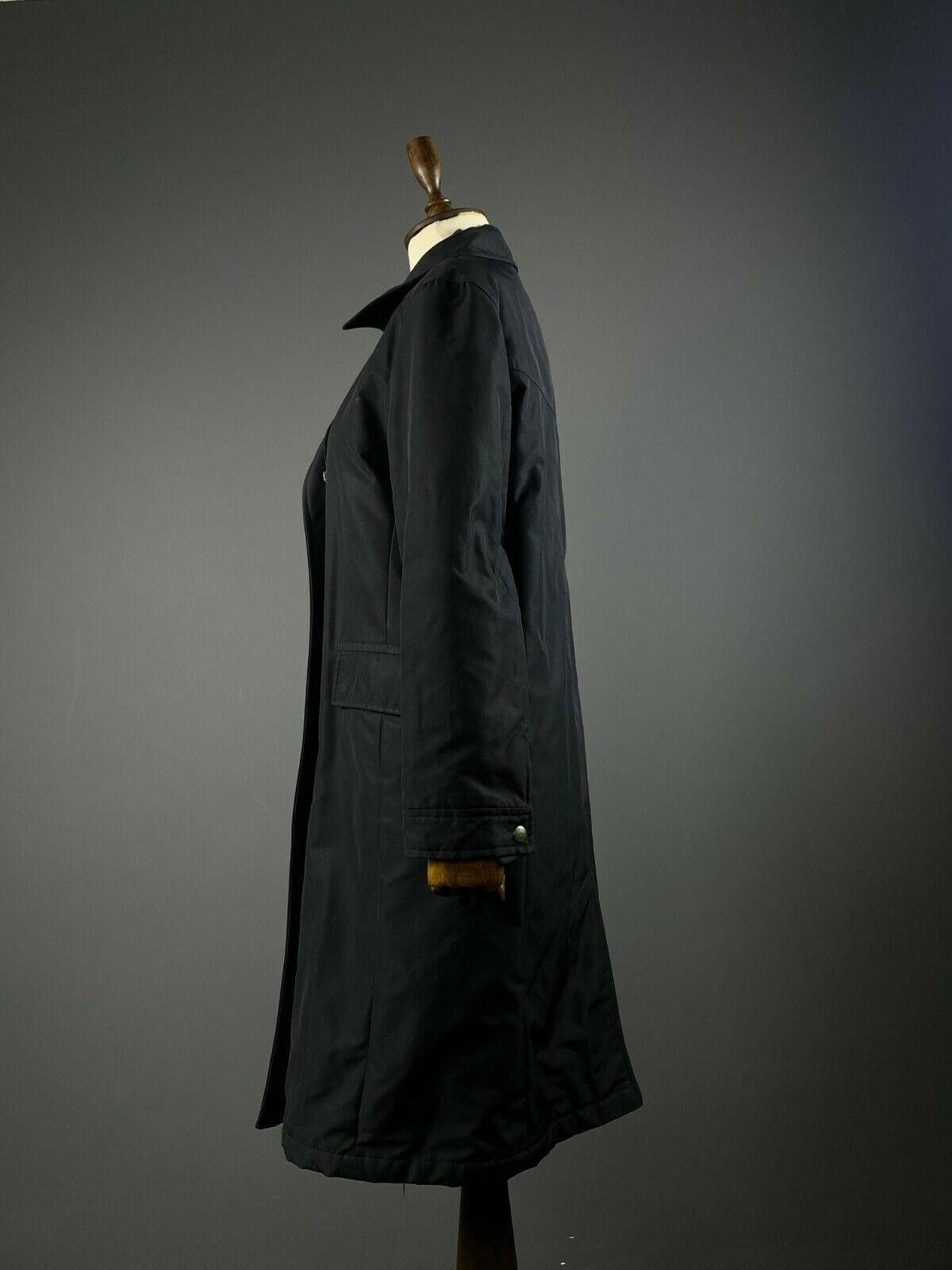 Designer Weekend Max Mara Black Full Zip Nylon Coat Jacket Size 38 Size M / US 6-8 / IT 42-44 - 6 Thumbnail