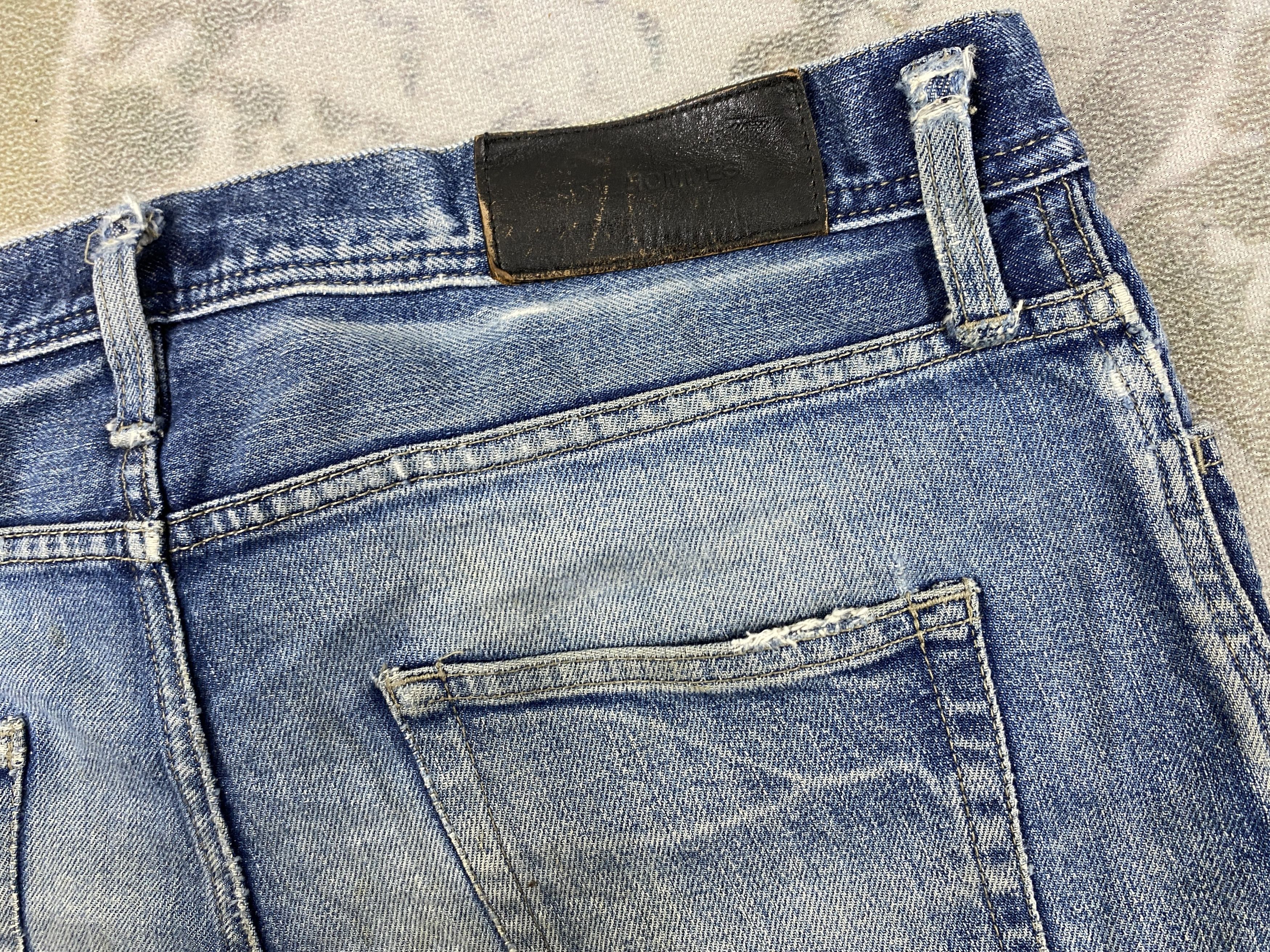 Japanese Brand Japanese Brand Distressed Blue Jeans 35x32 Denim- JN3627 Size US 35 - 11 Thumbnail