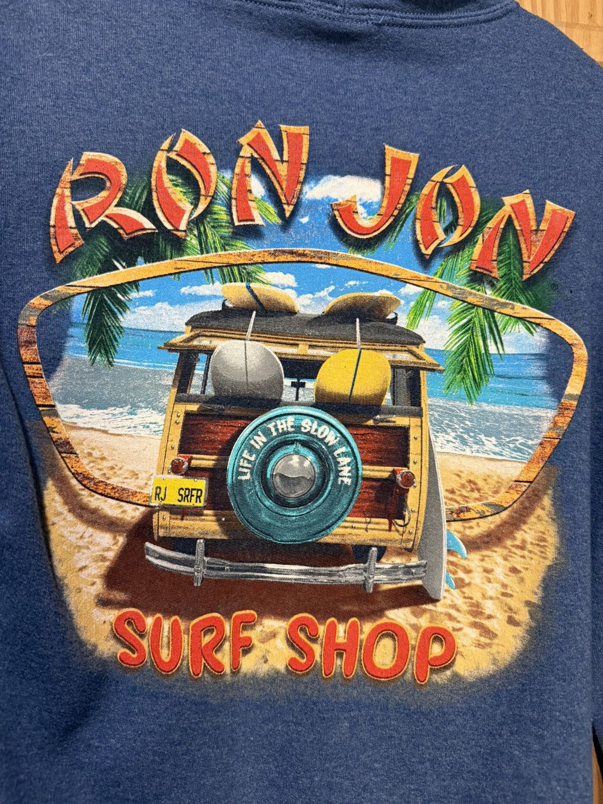 Ron Jon Surf Shop ‘Life in the slow lane’ Hoodie Size US M / EU 48-50 / 2 - 3 Thumbnail