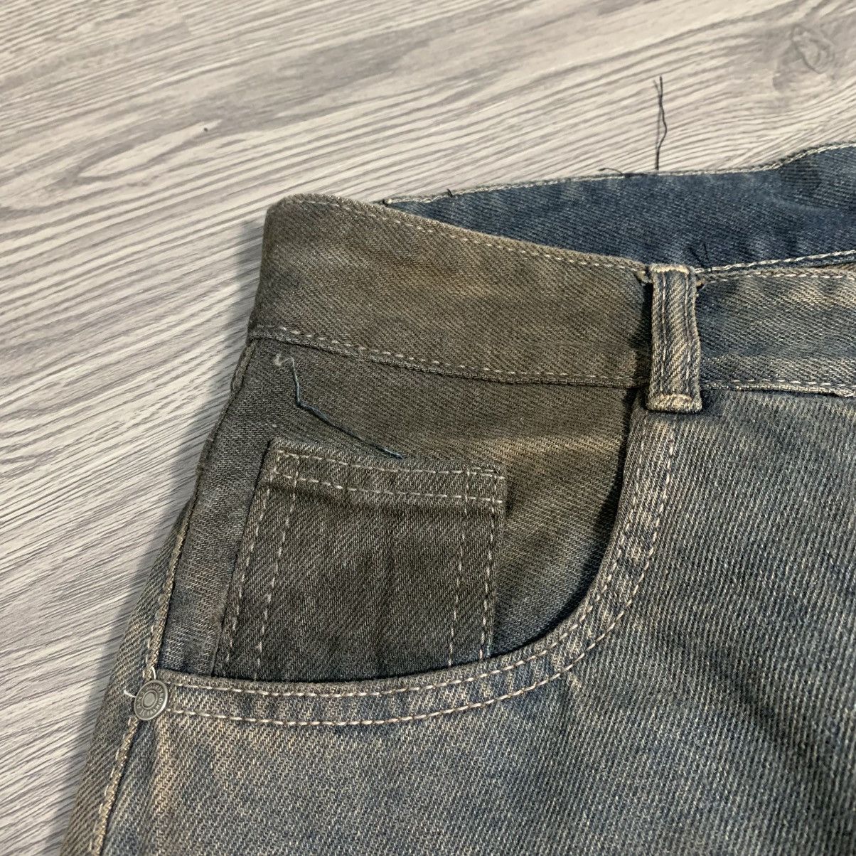 Japanese Brand BADCHOICE BAGGY JEANS BULL SHARK SILOUTE Size US 32 / EU 48 - 5 Thumbnail