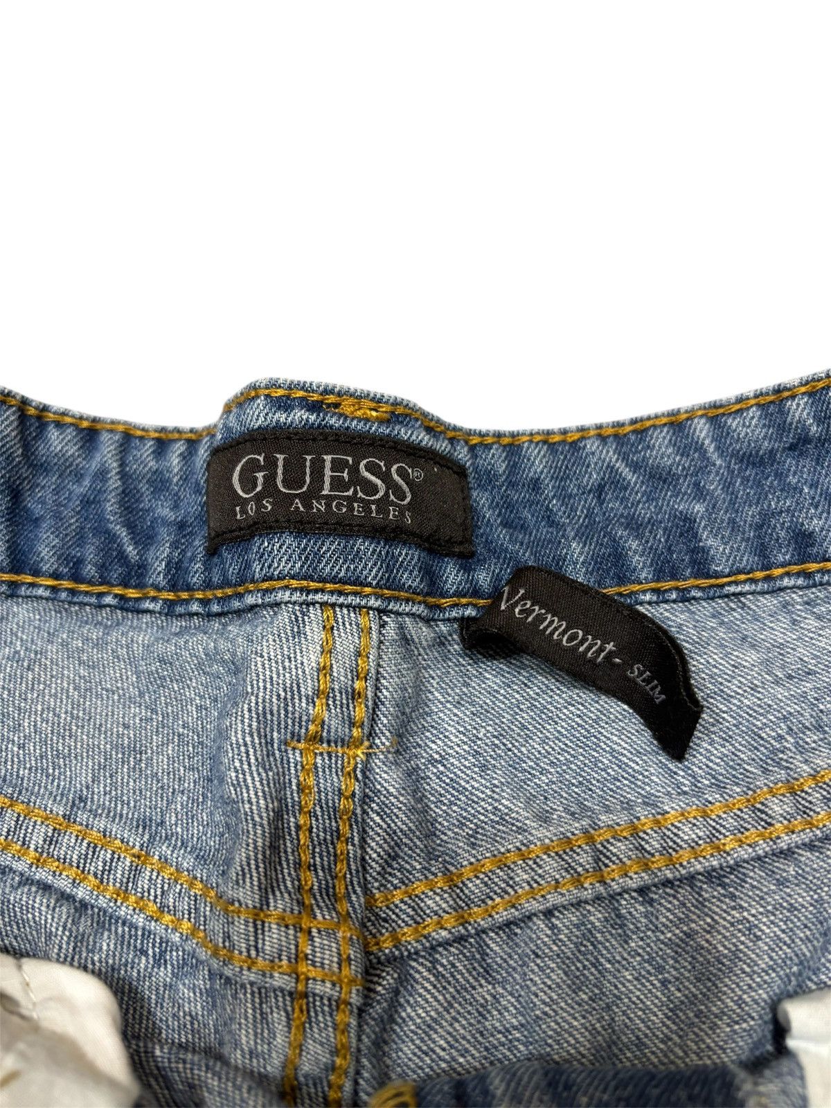 Guess Blue Denim Guess Jeans Size US 32 / EU 48 - 3 Thumbnail