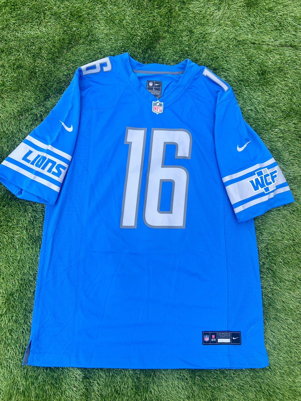 Nike Jared Goff Nike Detroit Lions Size US L / EU 52-54 / 3 - 4 Thumbnail