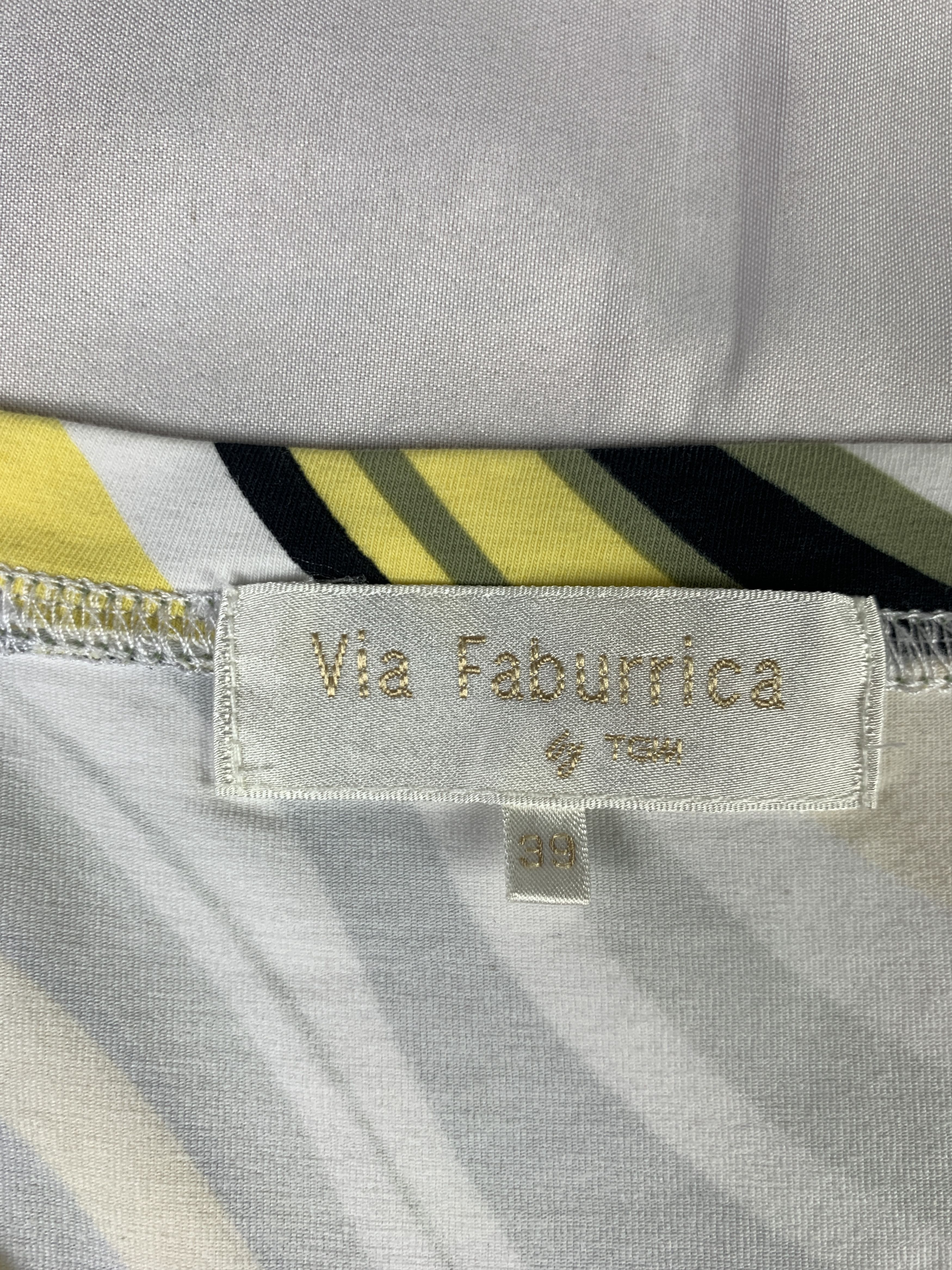 Japanese Brand Via Faburicca Net Beady Tee (M) Size M / US 6-8 / IT 42-44 - 7 Thumbnail