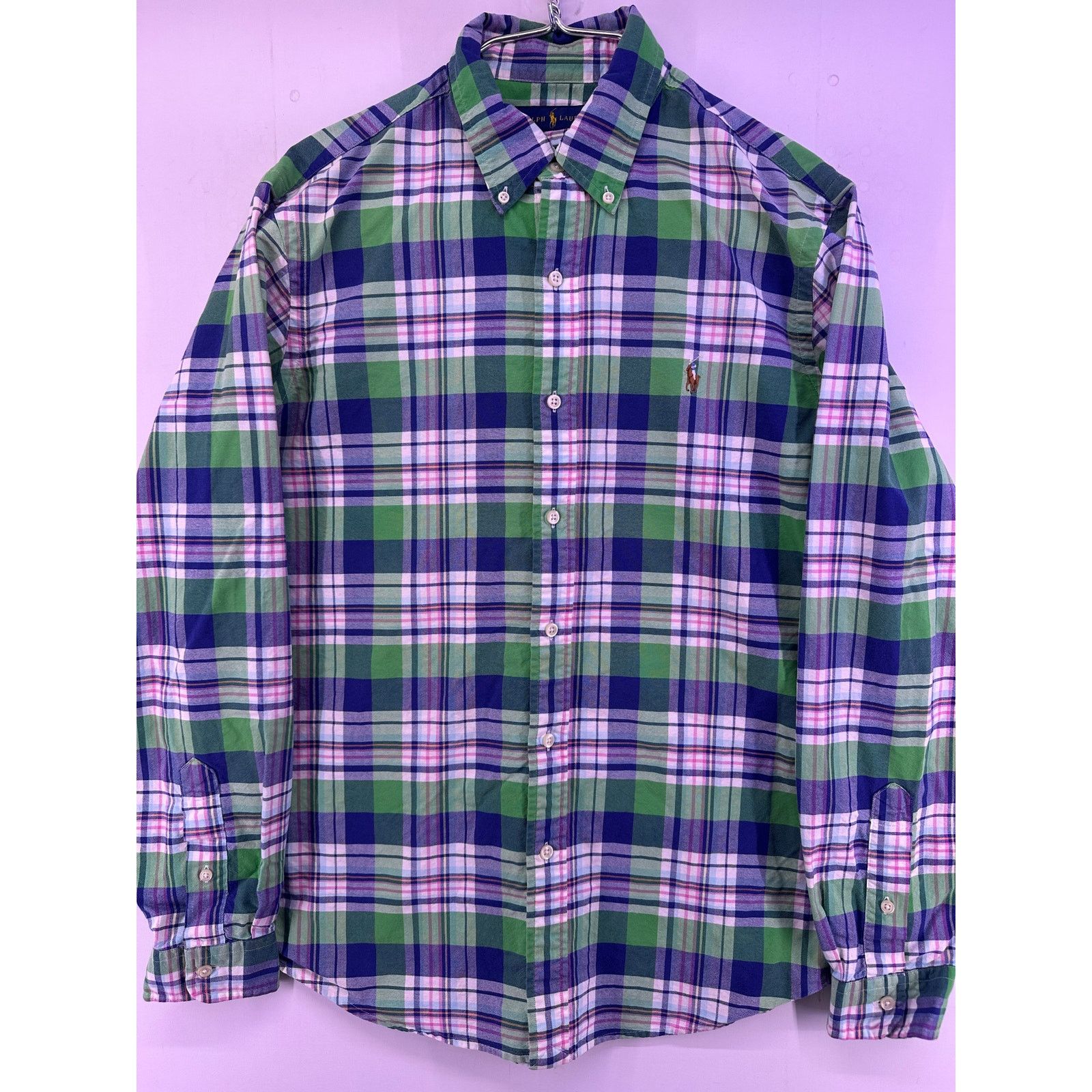 Ralph Lauren Ralph Lauren Slim Fit Plaid Longsleeve Shirt Size Large Size US L / EU 52-54 / 3 - 2 Thumbnail