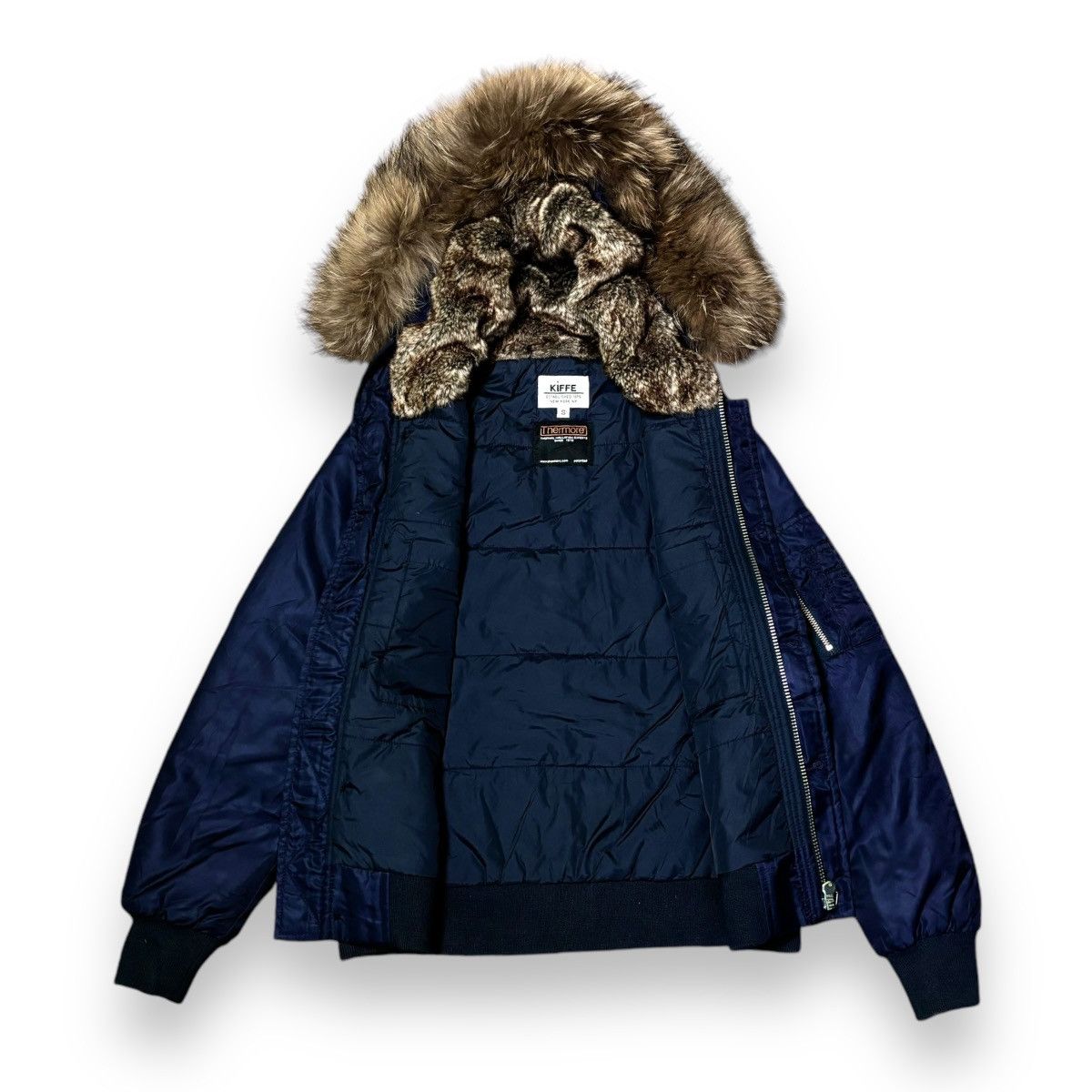 14th Addiction × If Six Was Nine × Le Grande Bleu (L.G.B.) Kiffe Ifsixwasnine LGB Style fur jacket vintage Y2K japan Size US S / EU 44-46 / 1 - 7 Thumbnail