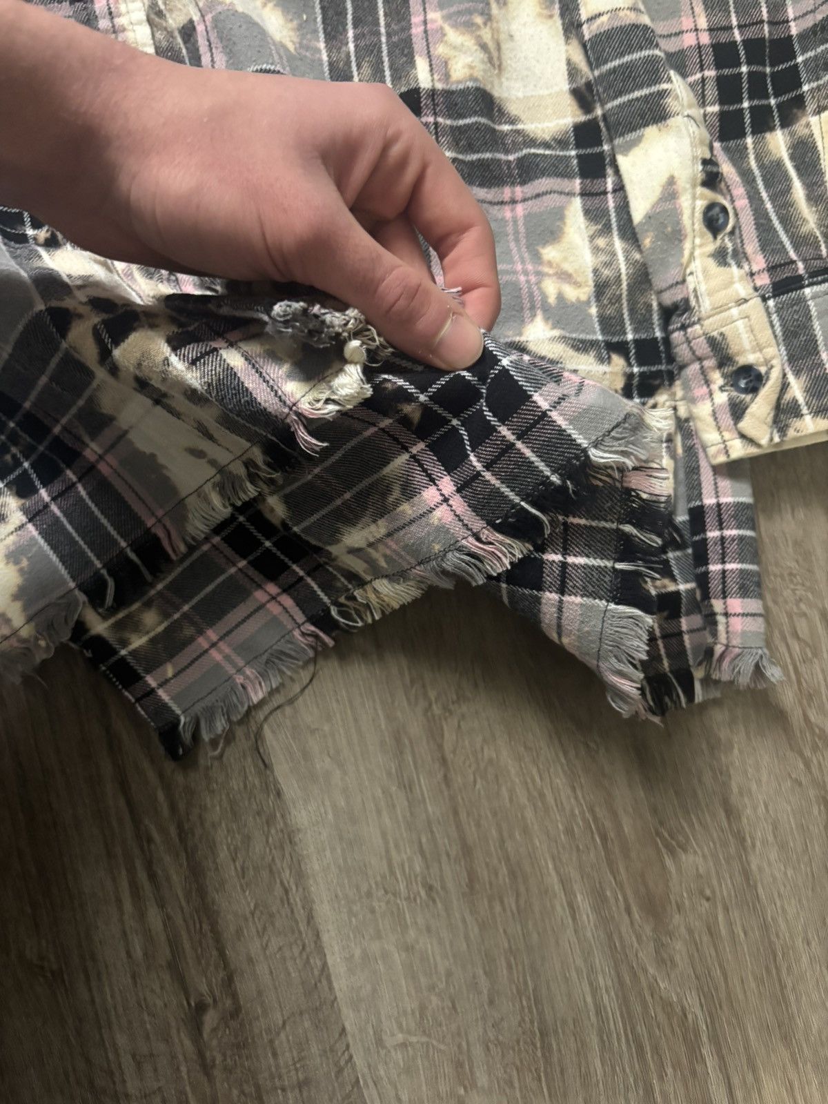 Flatbush Zombies Flatbush Zombies RARE Flannel Shirt Distressed Look A$AP Mob Size US S / EU 44-46 / 1 - 5 Thumbnail