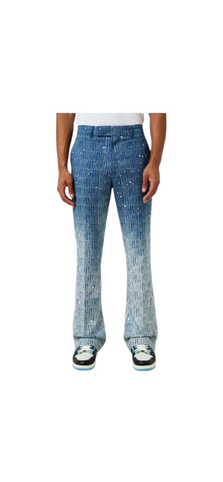Bottega Veneta AMIRI REPEAT OMBRE FLARE JEANS MENS Size US 32 / EU 48 - 3 Thumbnail