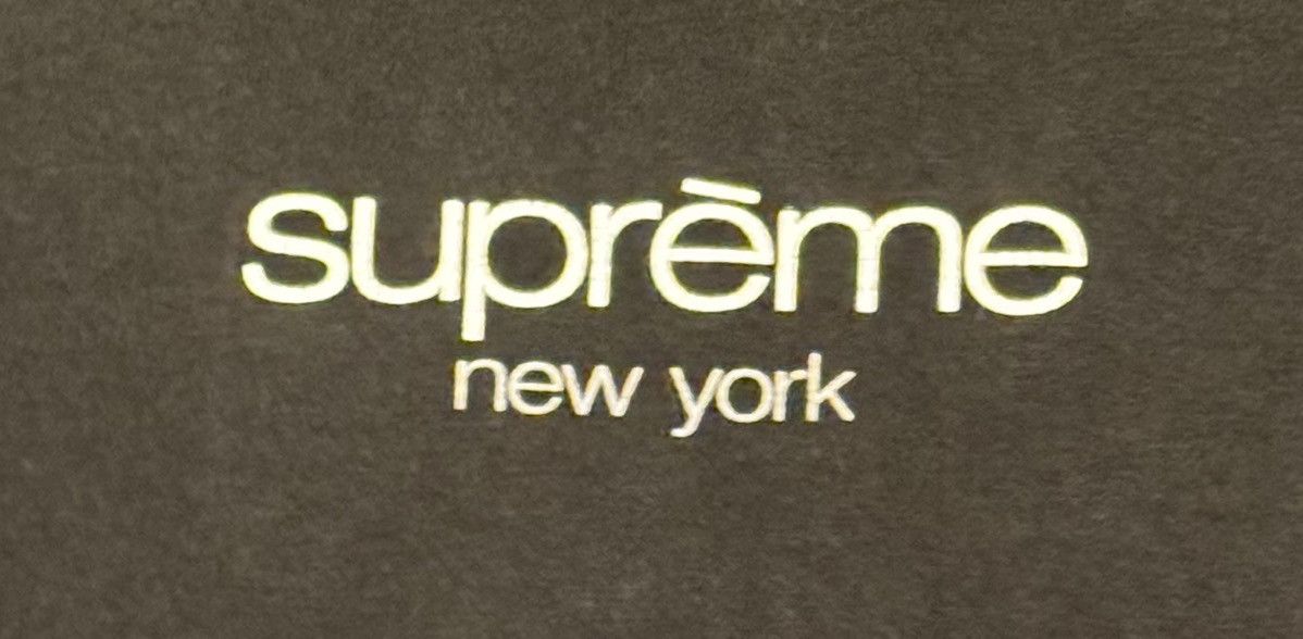 Supreme Supreme Classic Logo Tee - Black Size US M / EU 48-50 / 2 - 3 Thumbnail