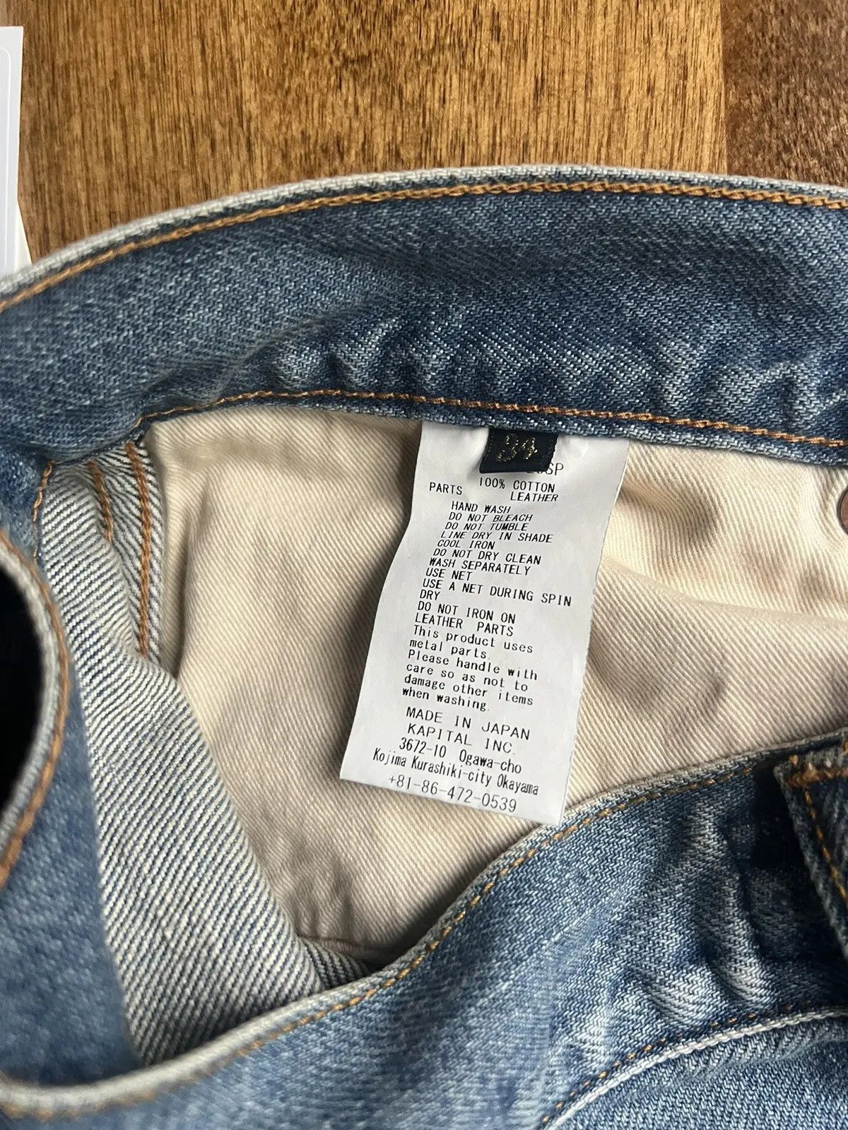 Kapital Kapital Studded Gem Denim Shorts Size US 34 / EU 50 - 5 Thumbnail