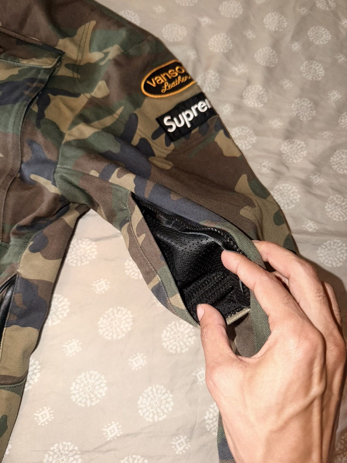 Supreme × Vanson Leathers Supreme Vanson leather cordura jacket Size US L / EU 52-54 / 3 - 9 Thumbnail