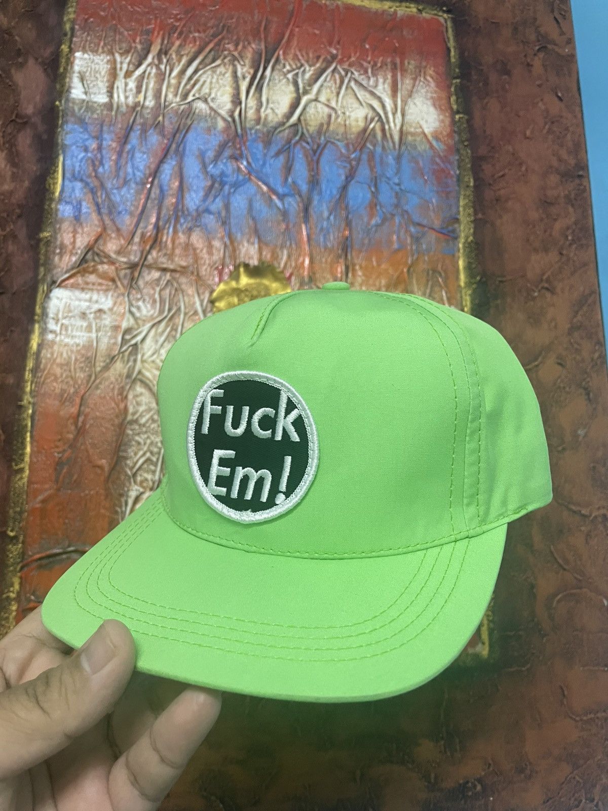 Supreme Supreme FUCK EM Five Panel Cap Year 2008 | Grailed