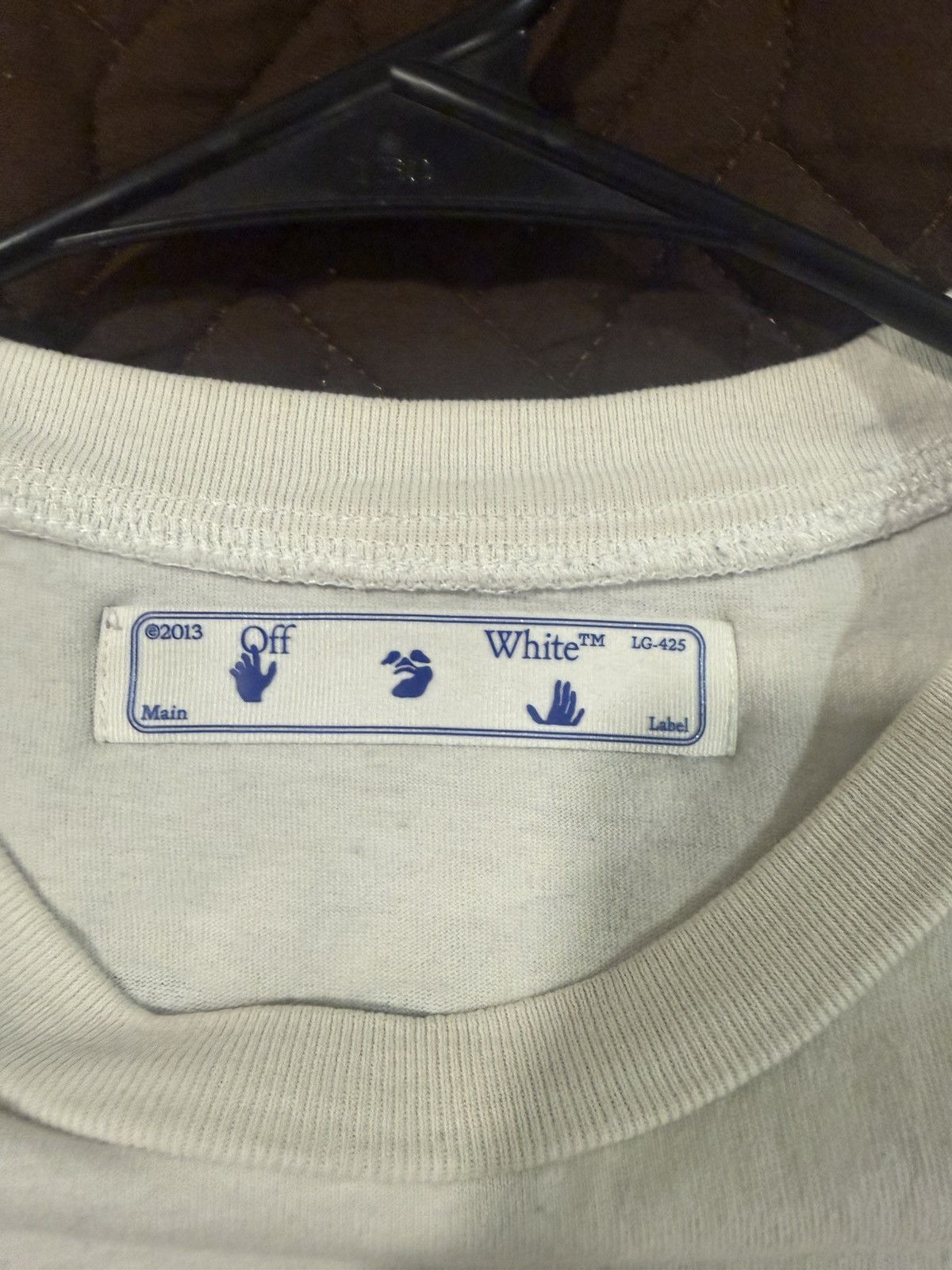 Off-White Off White Non Fiction Tee Size US XL / EU 56 / 4 - 2 Thumbnail