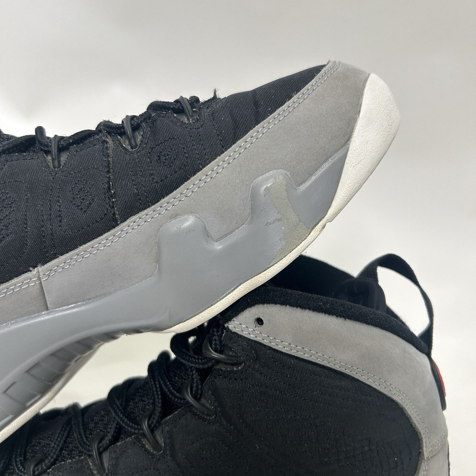 Jordan Brand Nike Air Jordan 9 Retro “Particle Grey/Black/Red” CT8019-060 Size US 9 / EU 42 - 8 Thumbnail