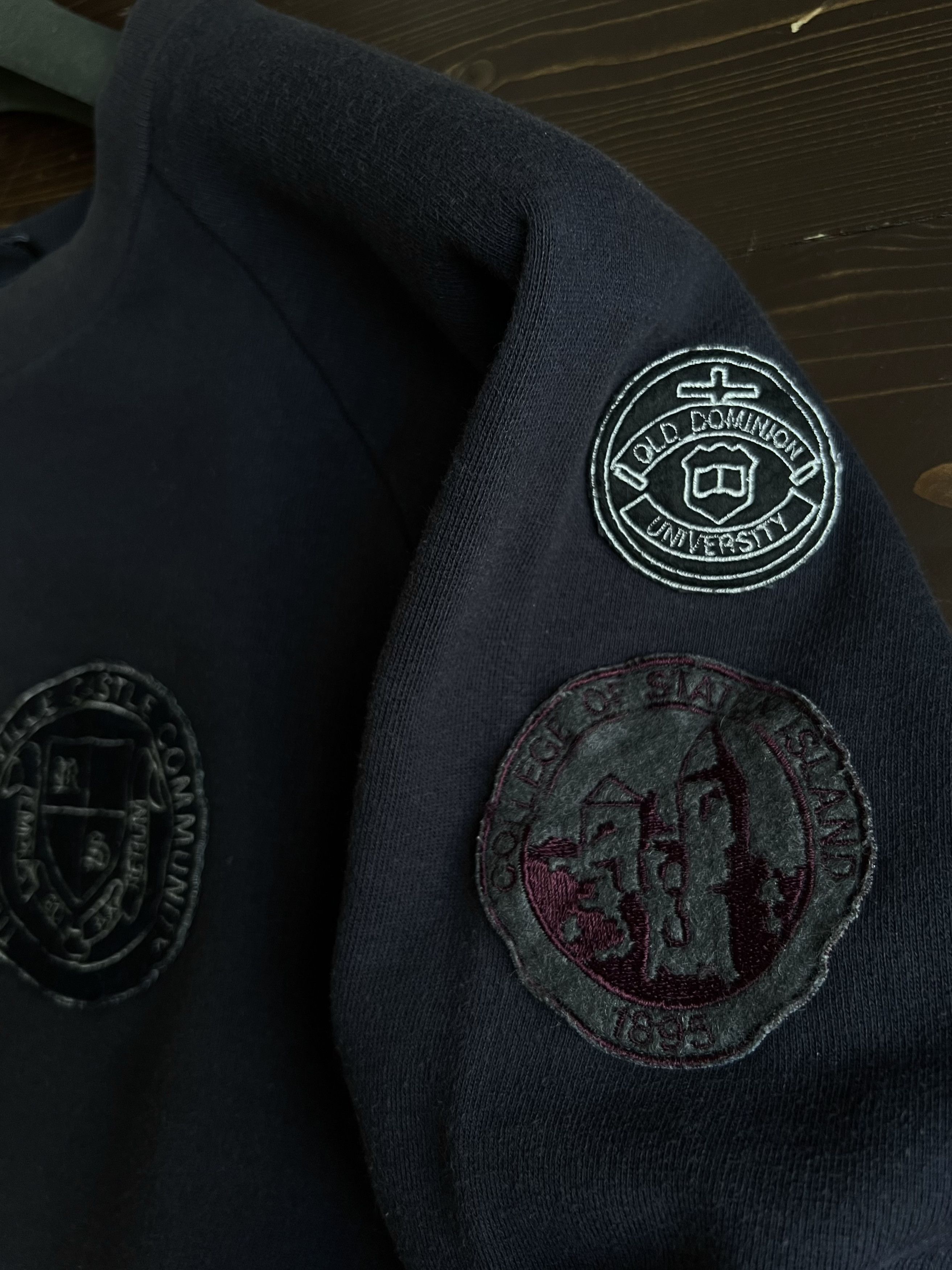 Raf Simons Raf Simons FW2000 Confusion Patch Sweatshirt Size US M / EU 48-50 / 2 - 3 Thumbnail