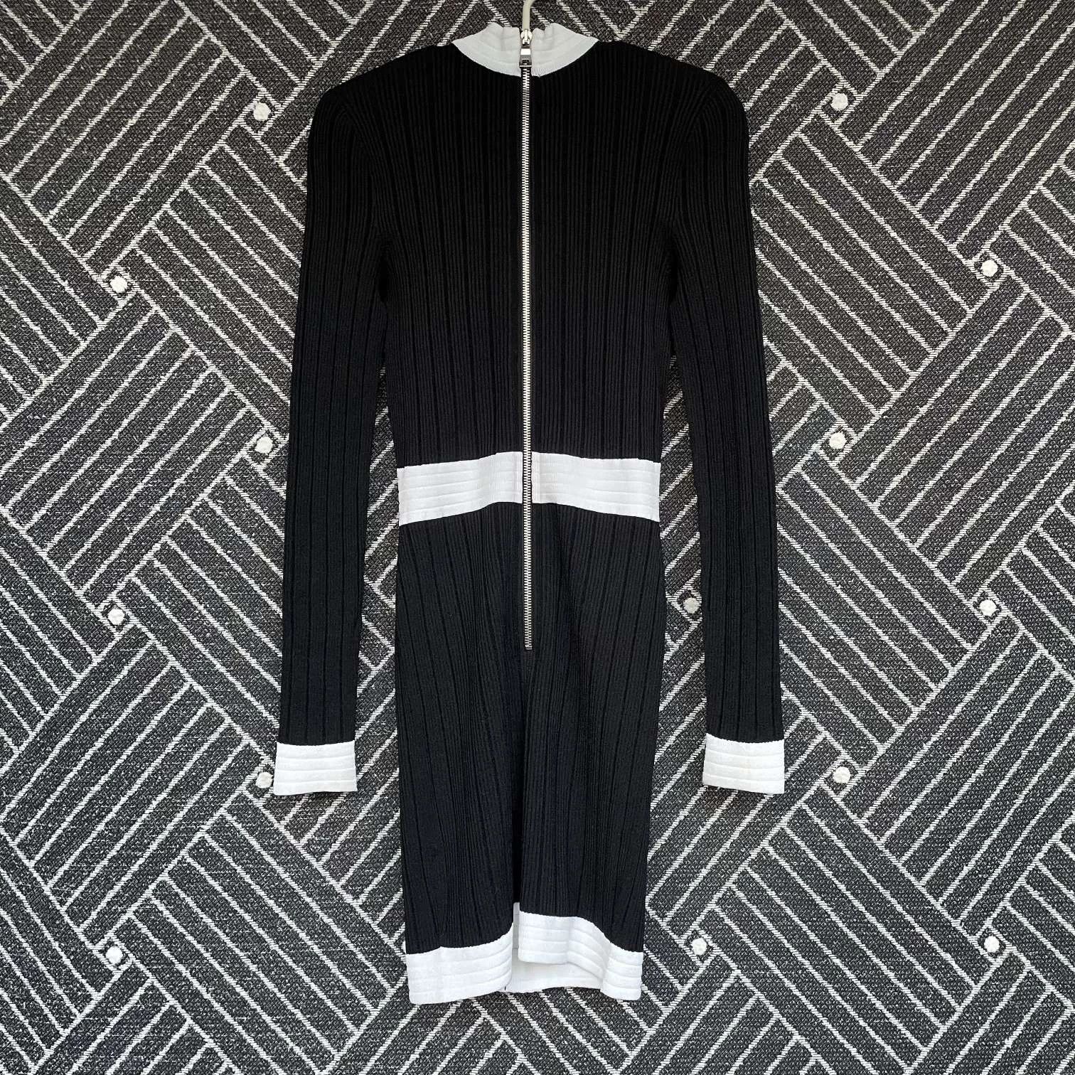 Balmain Balmain 98 New Silver Buckle Logo Panda Dress 34 Size XXS / US 00 / IT 34 - 2 Thumbnail