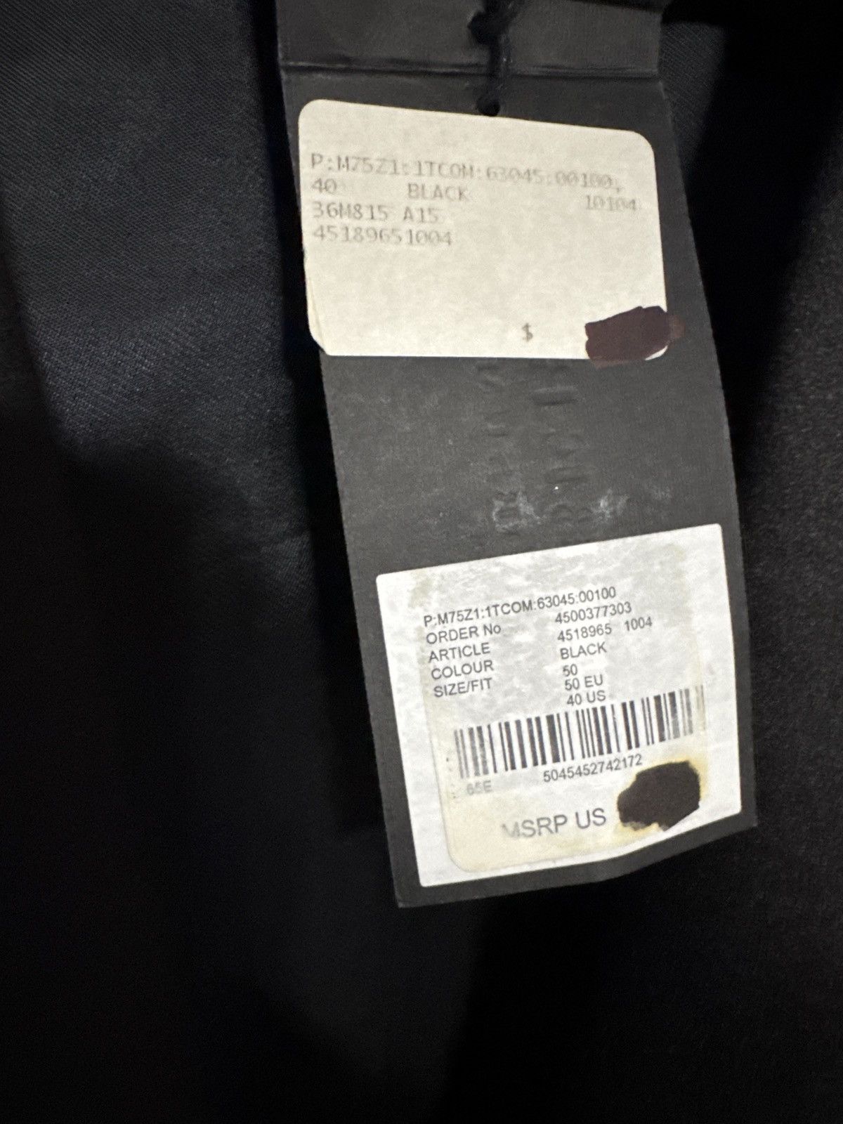 Burberry Prorsum Burberry Prorsum Tailored Blazer Size 50R - 4 Thumbnail