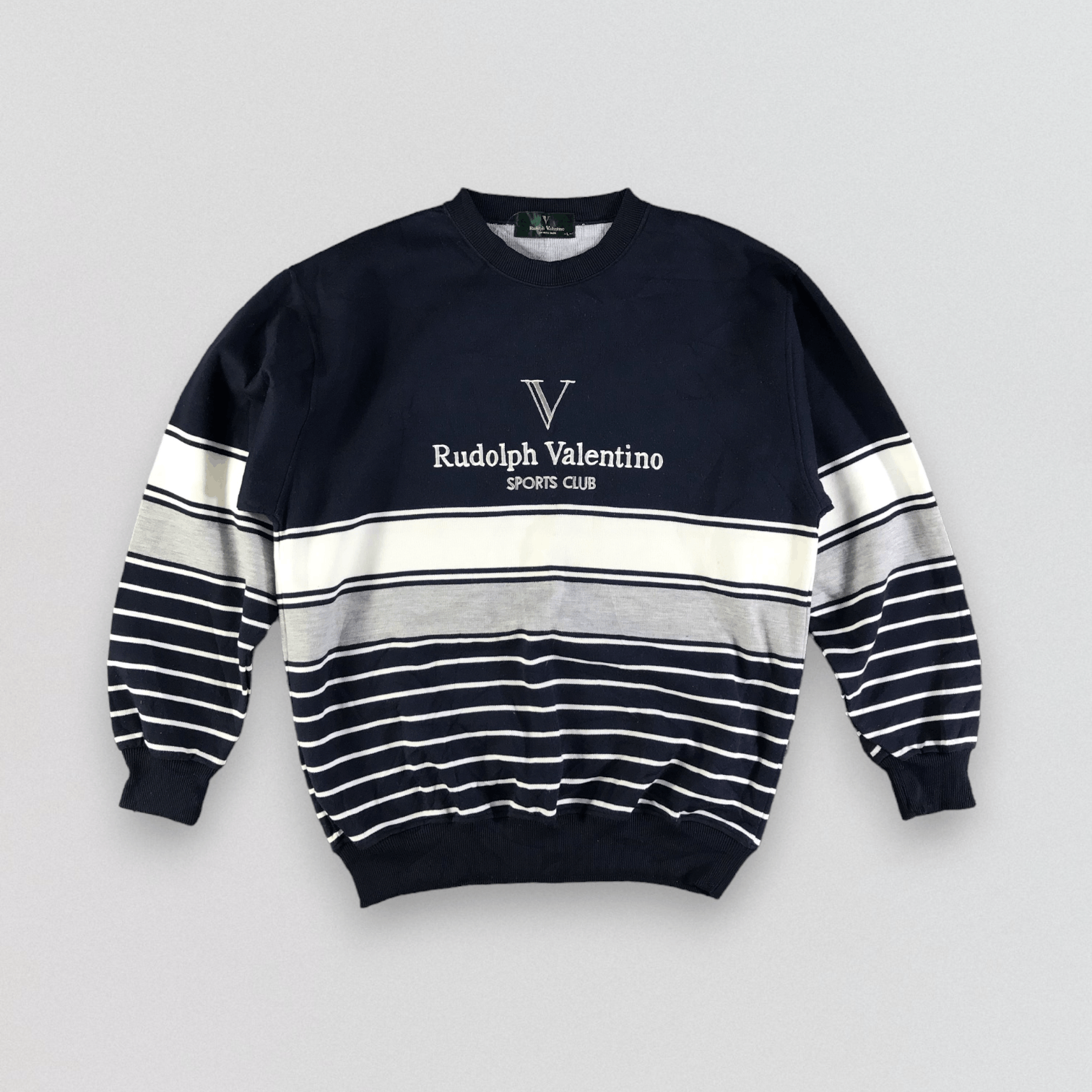 Rudolph Valentino Stripe Sweatshirt F322